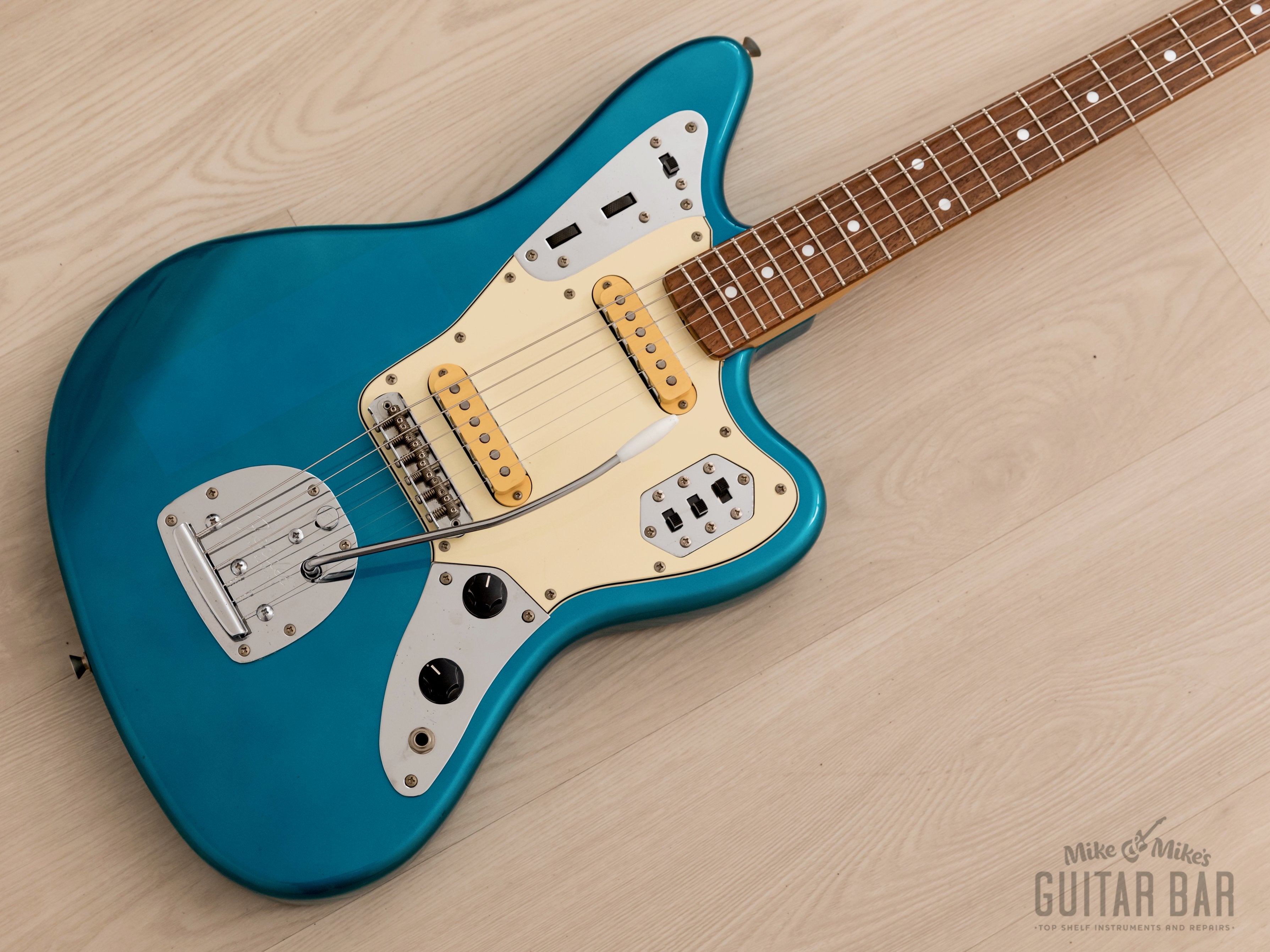2002 Fender Jaguar '62 Vintage Reissue JG66-85 Lake Placid Blue w/ Headstock, Japan CIJ
