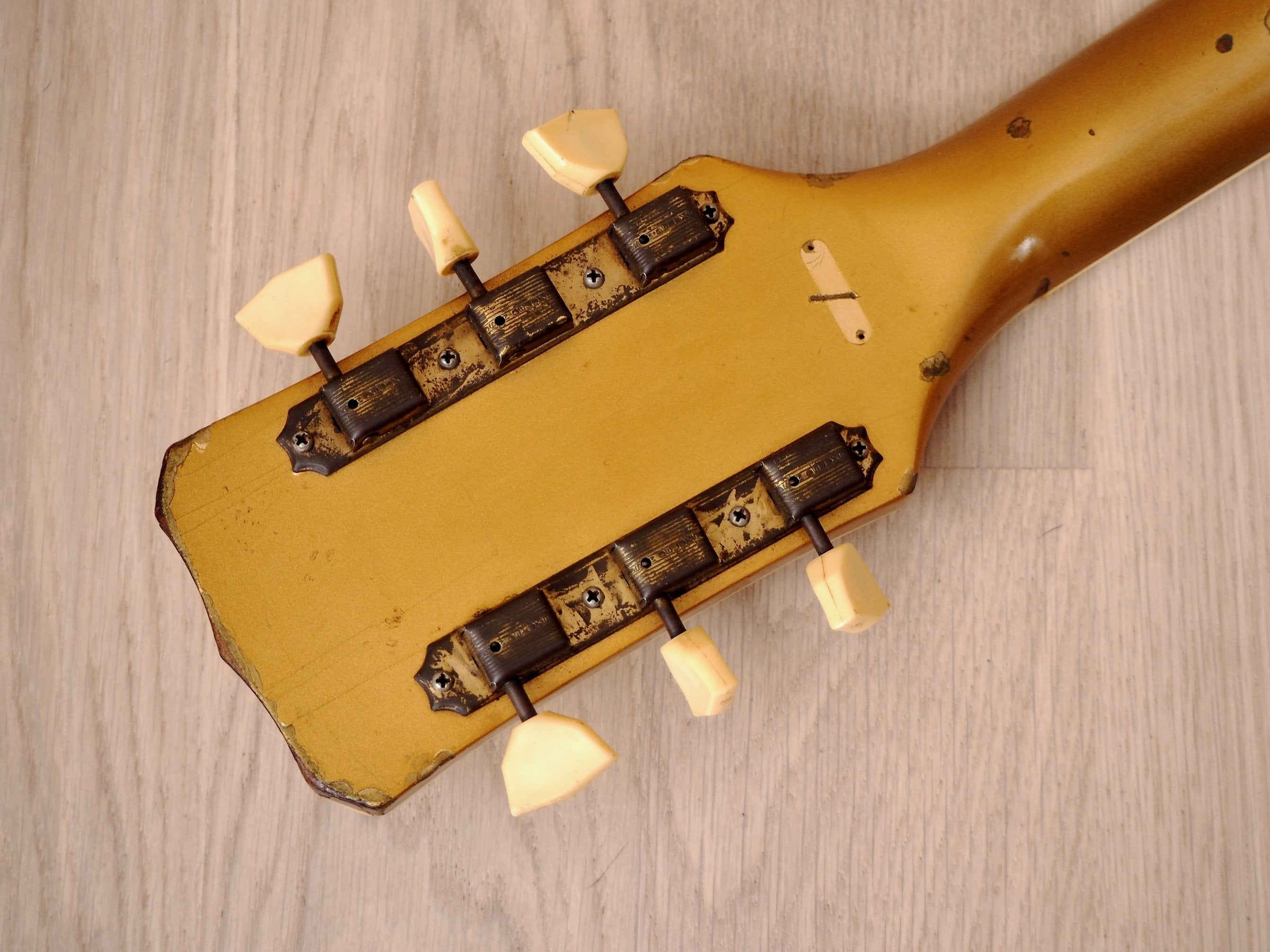 1957 National 1155E Eddie Dean Singing Cowboy One-Off Dreadnought Custom Color & Inlay, Gibson J-45 Body