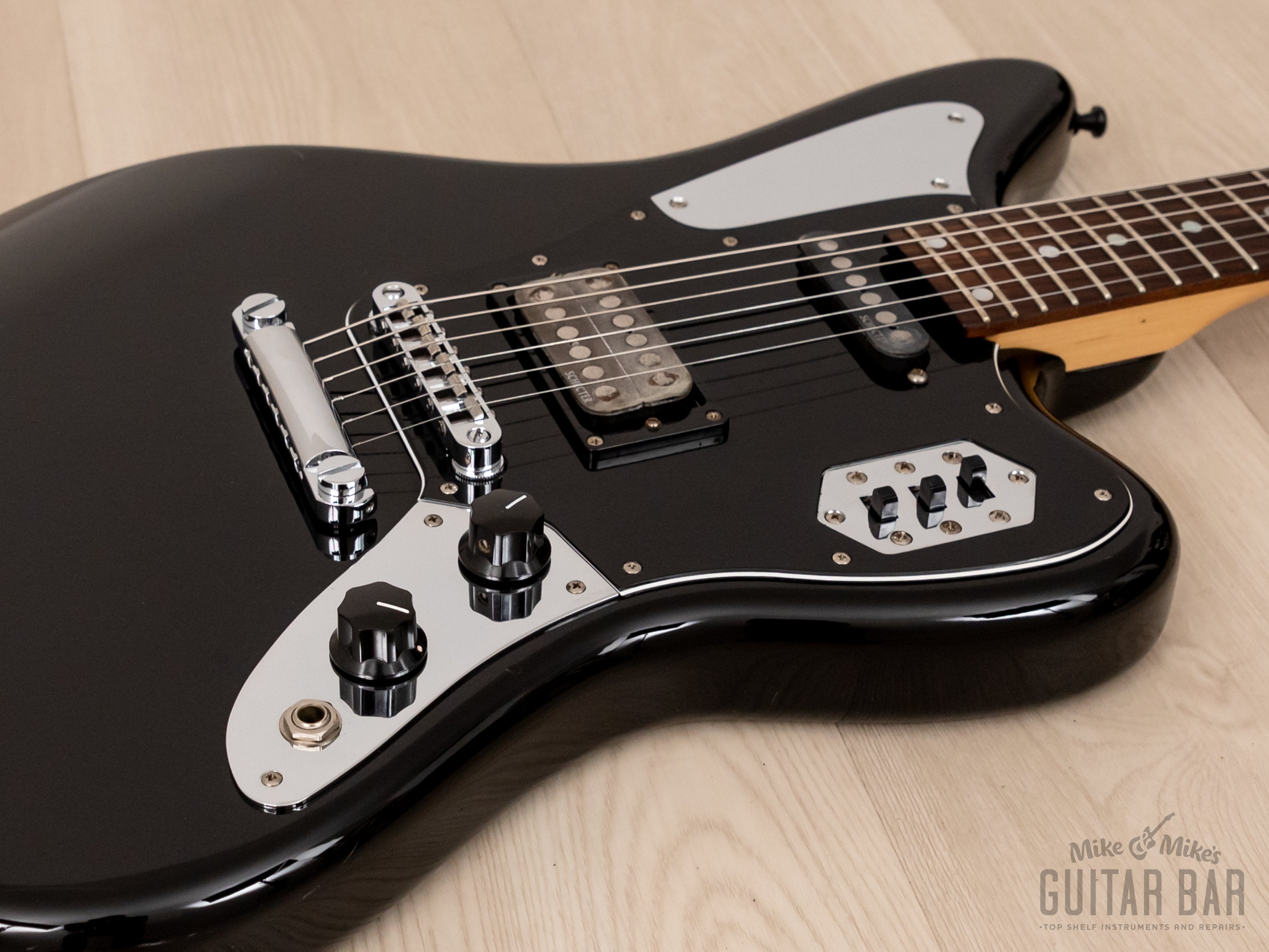 2011 Schecter AR-06 SH Offset Electric Guitar Black, Japan