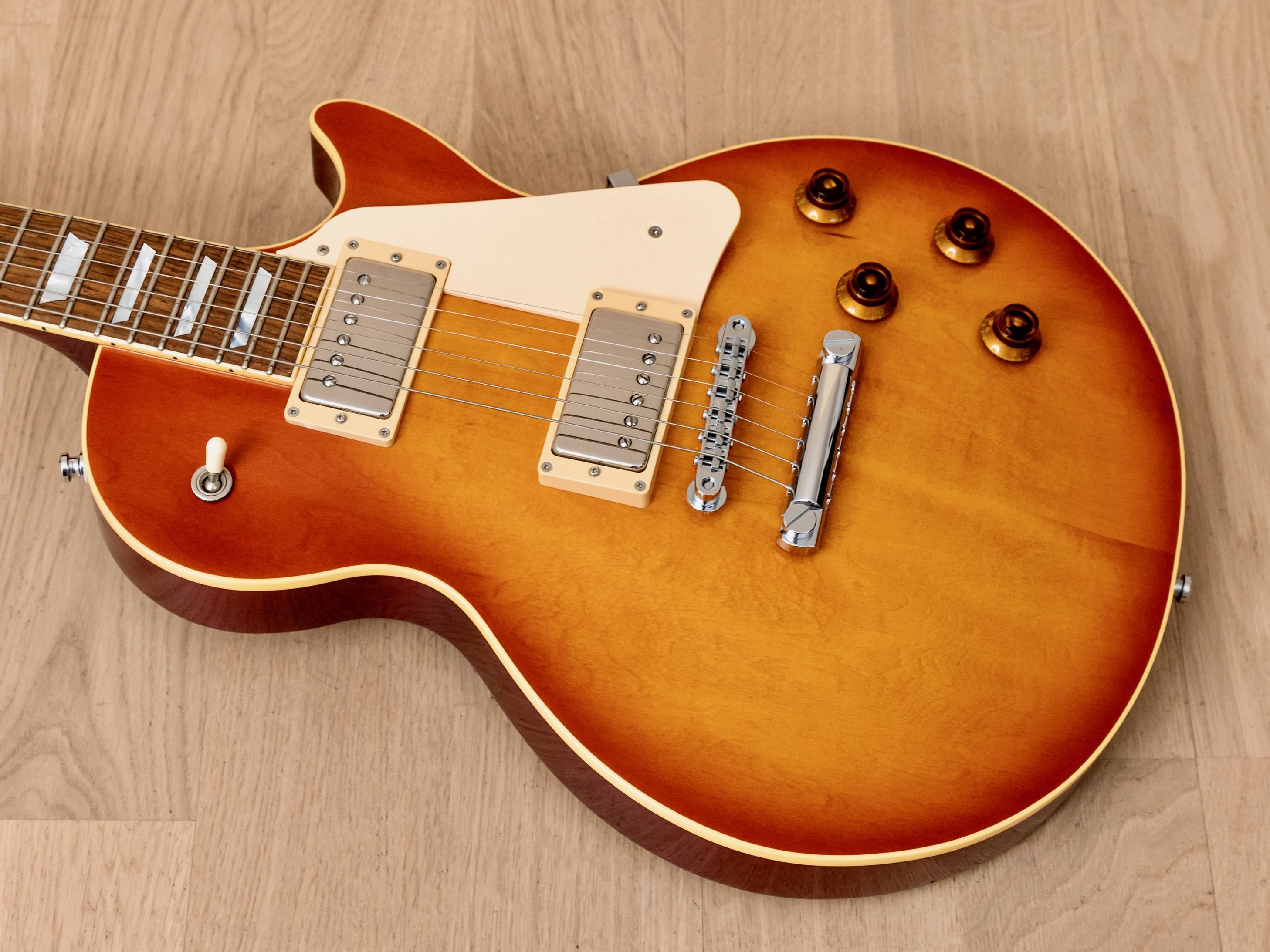 2011 FGN History GH-LSV Standard '50s Burst Reissue Electric Guitar w/ Case & Tags, Japan Fujigen