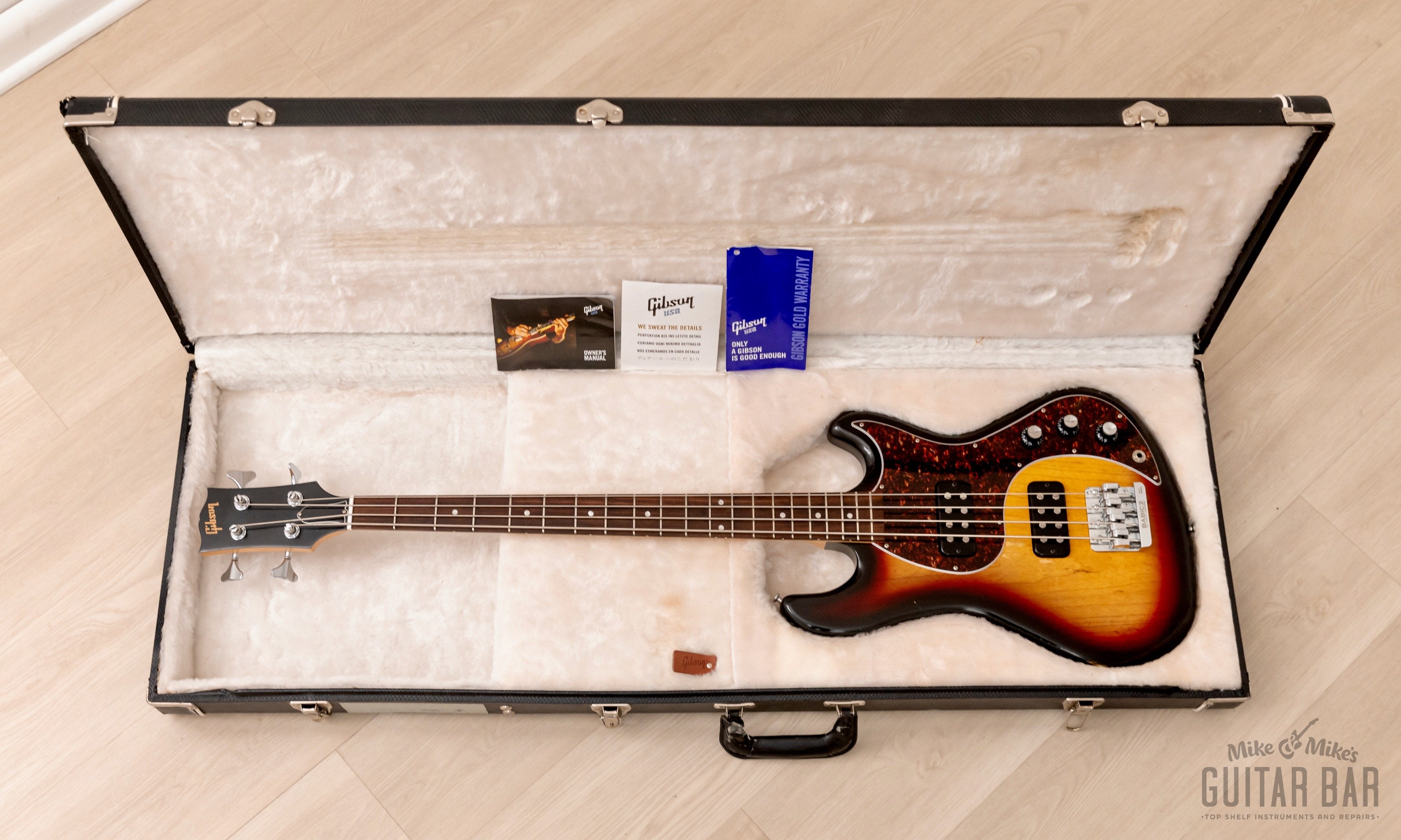 2013 Gibson EB Bass Sunburst w/ Case & Hangtags
