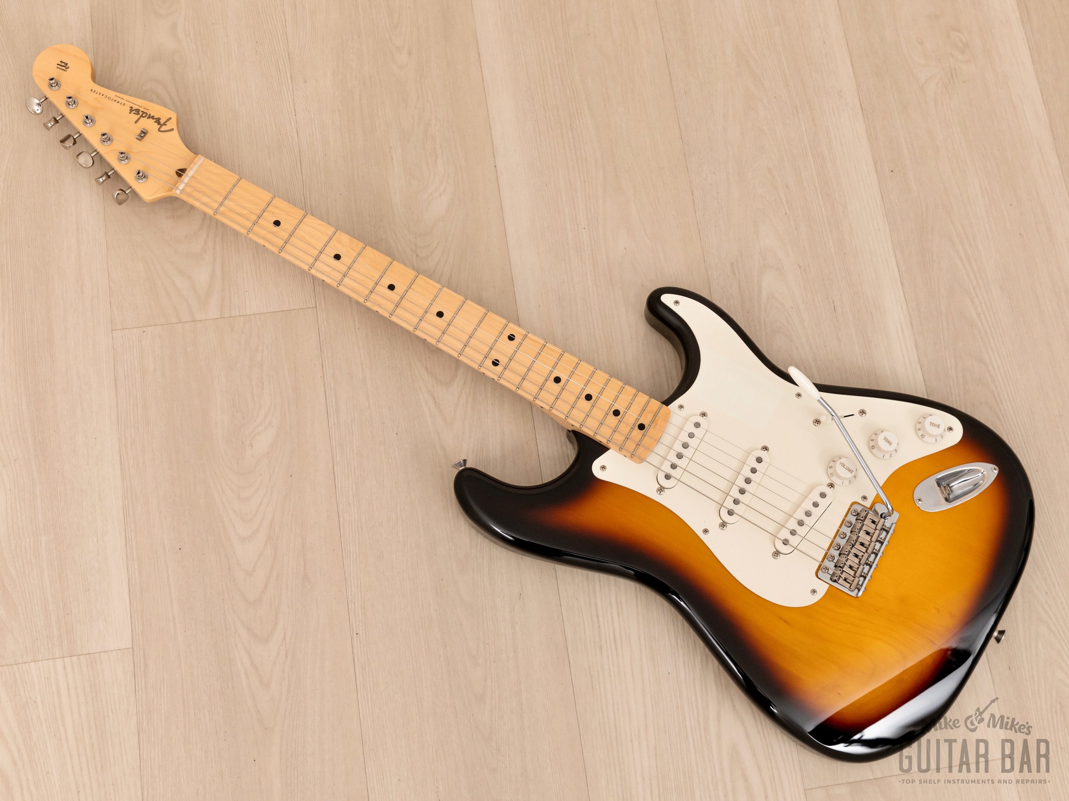 2020 Fender Traditional II 50s Stratocaster Sunburst w/ Hangtags, Japan MIJ