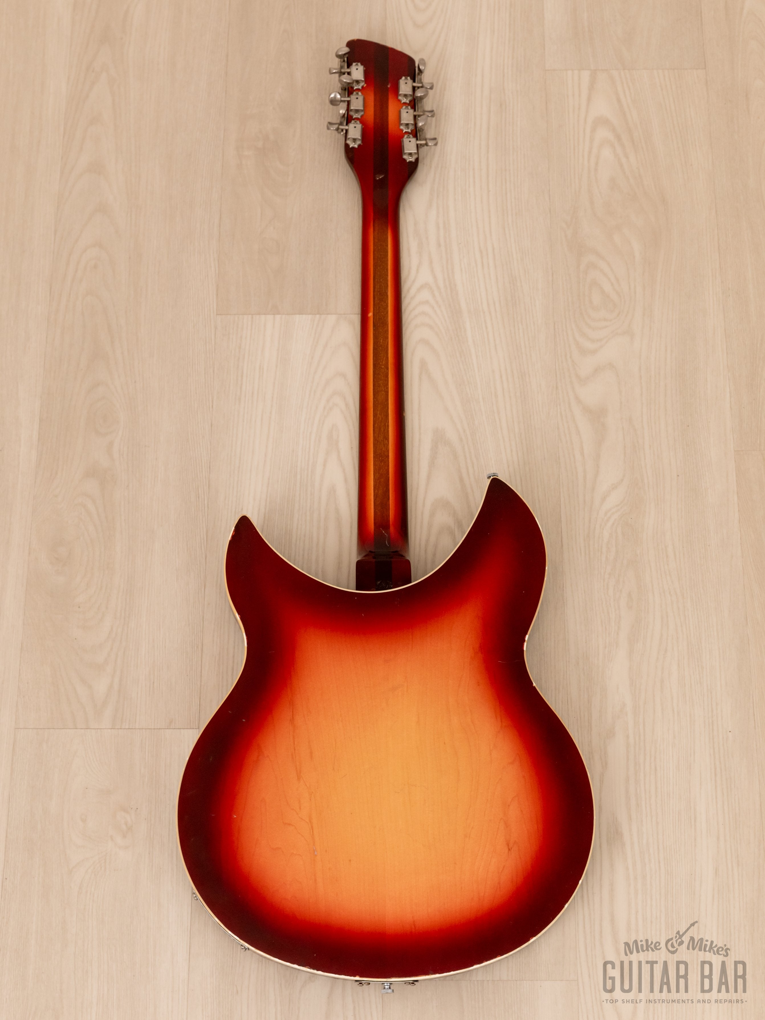 1997 Rickenbacker 360/12V64 Vintage Reissue 12 String Guitar Fireglo w/ OS Body, Case