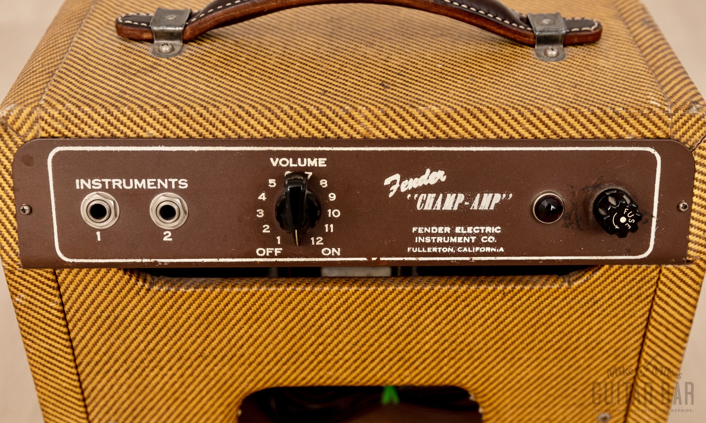 1955 Fender Champ Tweed Vintage Tube Amp, Collector-Grade w/ 100% Original 5D1 Circuit