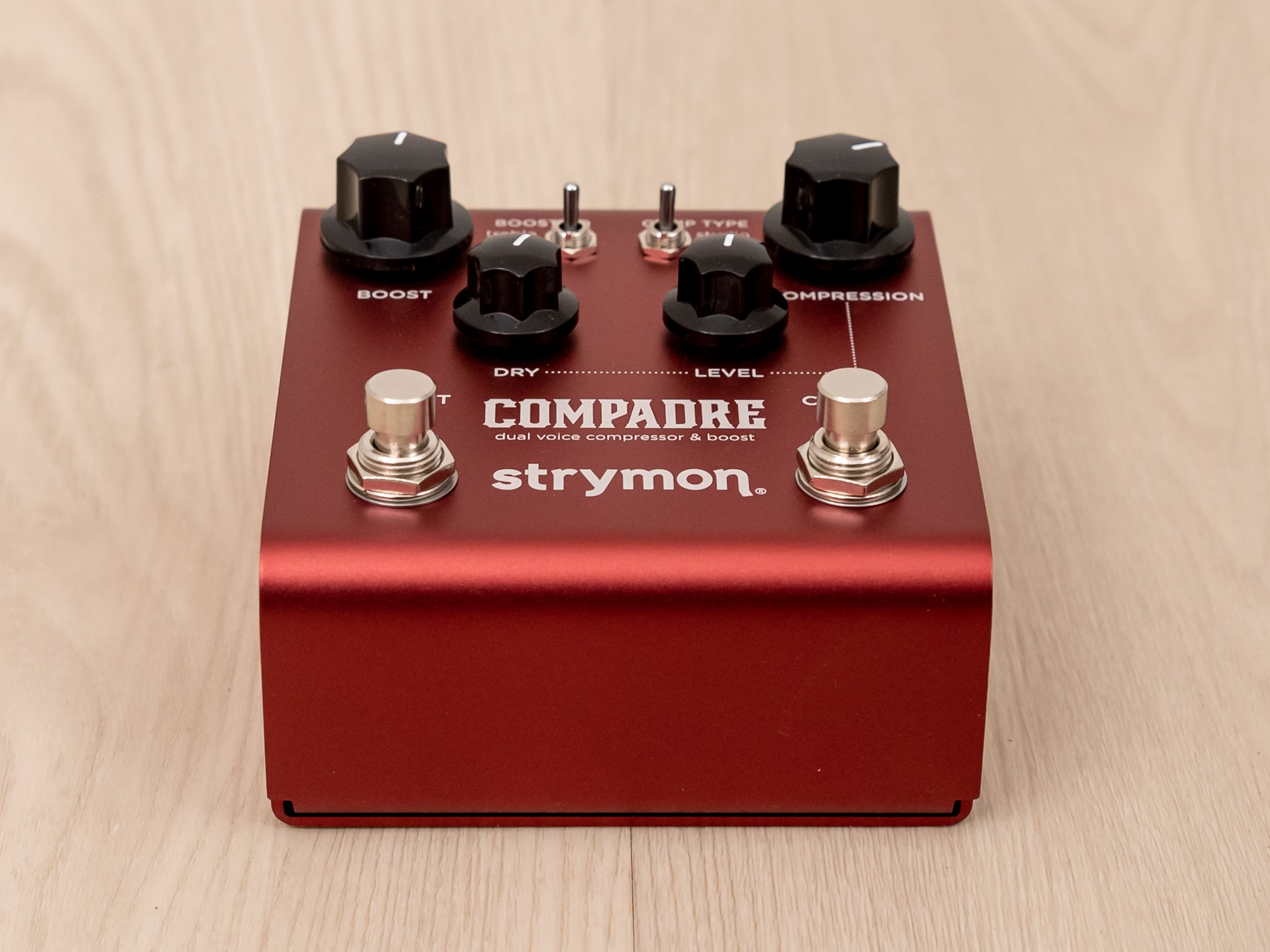 Strymon Compadre Dual Voice Compressor Effects Pedal, Mint w/ Box, Power Supply