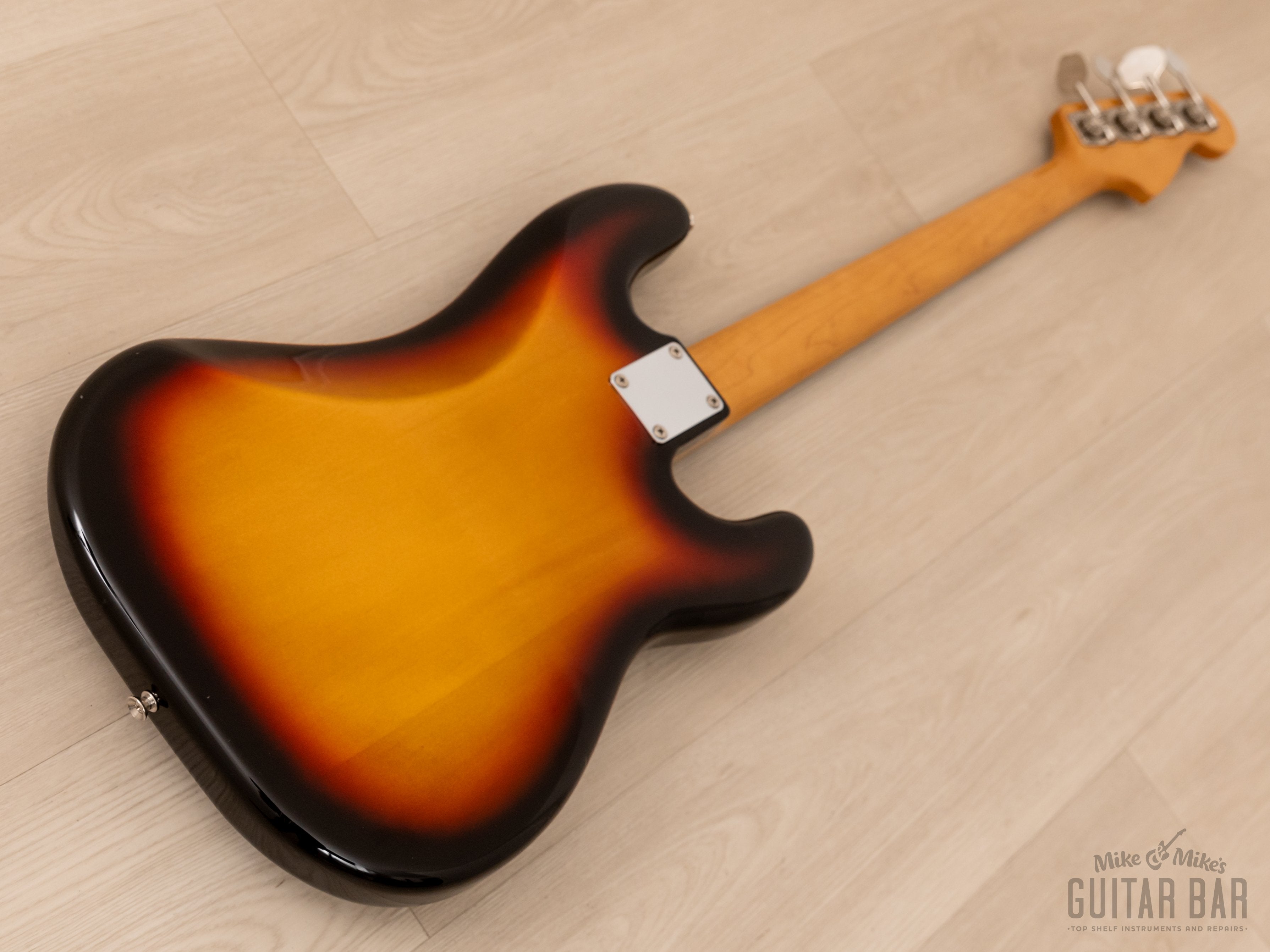 2014 Fender Precision Bass ‘62 Vintage Reissue PB62/LH Left-Handed Sunburst, Japan MIJ