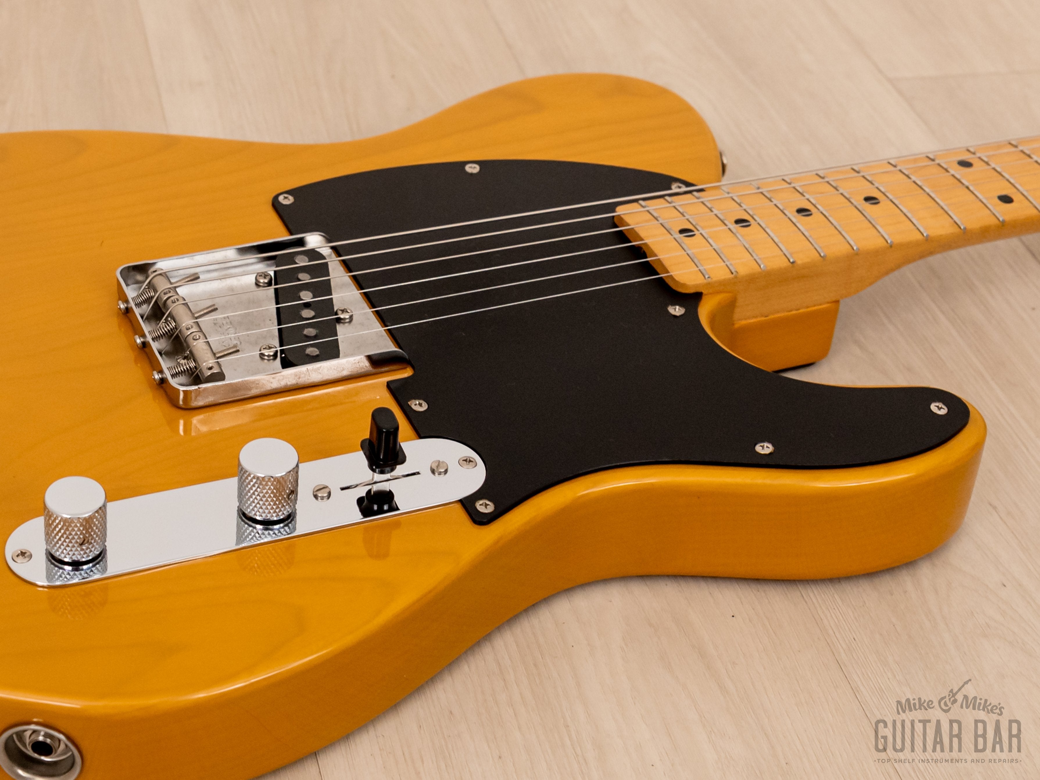 1985 Fender Esquire Order Made Non-Catalog Butterscotch Near-Mint A-Serial, Japan MIJ Fujigen