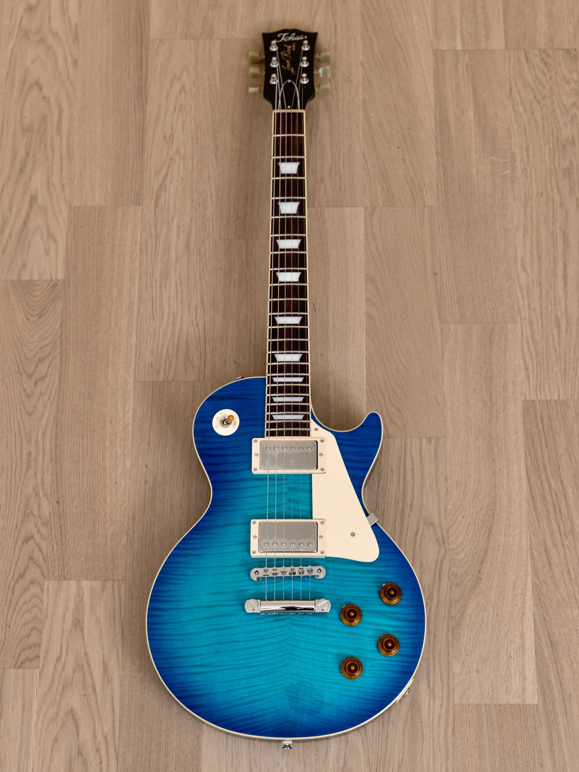 2022 Tokai Love Rock LS148F OBB Ocean Blue Burst Flame Top, Mint Condition w/ Hangtag, Japan