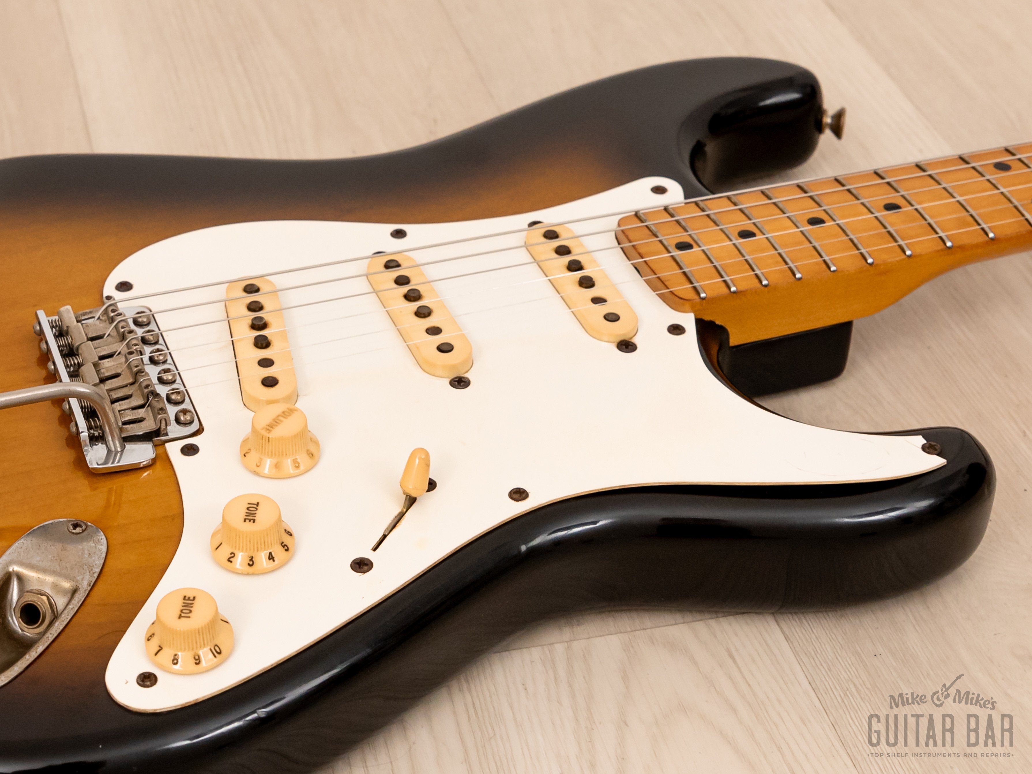 1982 Fender '57 Stratocaster JV ST57-115 w/ Lacquer Finish, USA Fullerton Pickups, Japan MIJ Fujigen