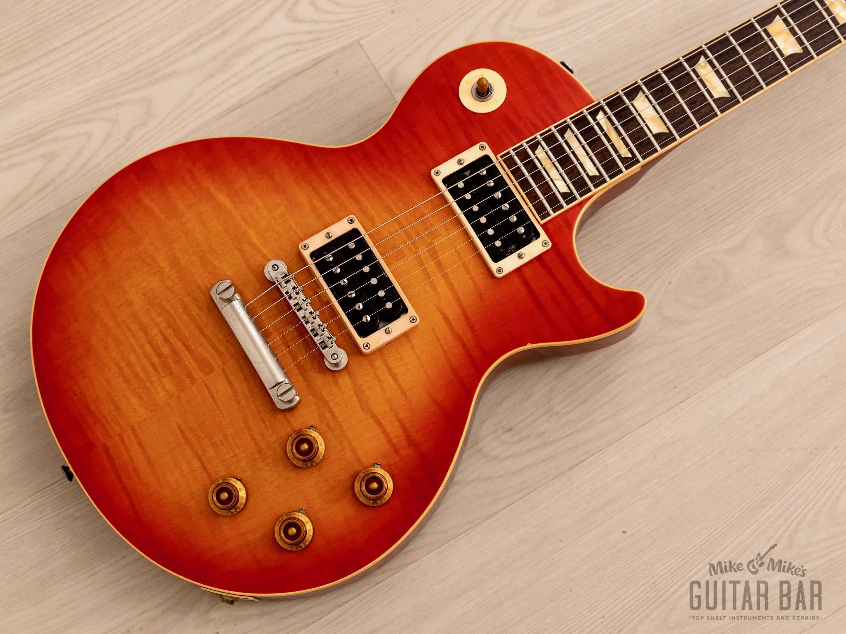 1993 Orville by Gibson Les Paul Standard LPS-59R Cherry Sunburst w/ 57  Classic PAFs, Japan Fujigen