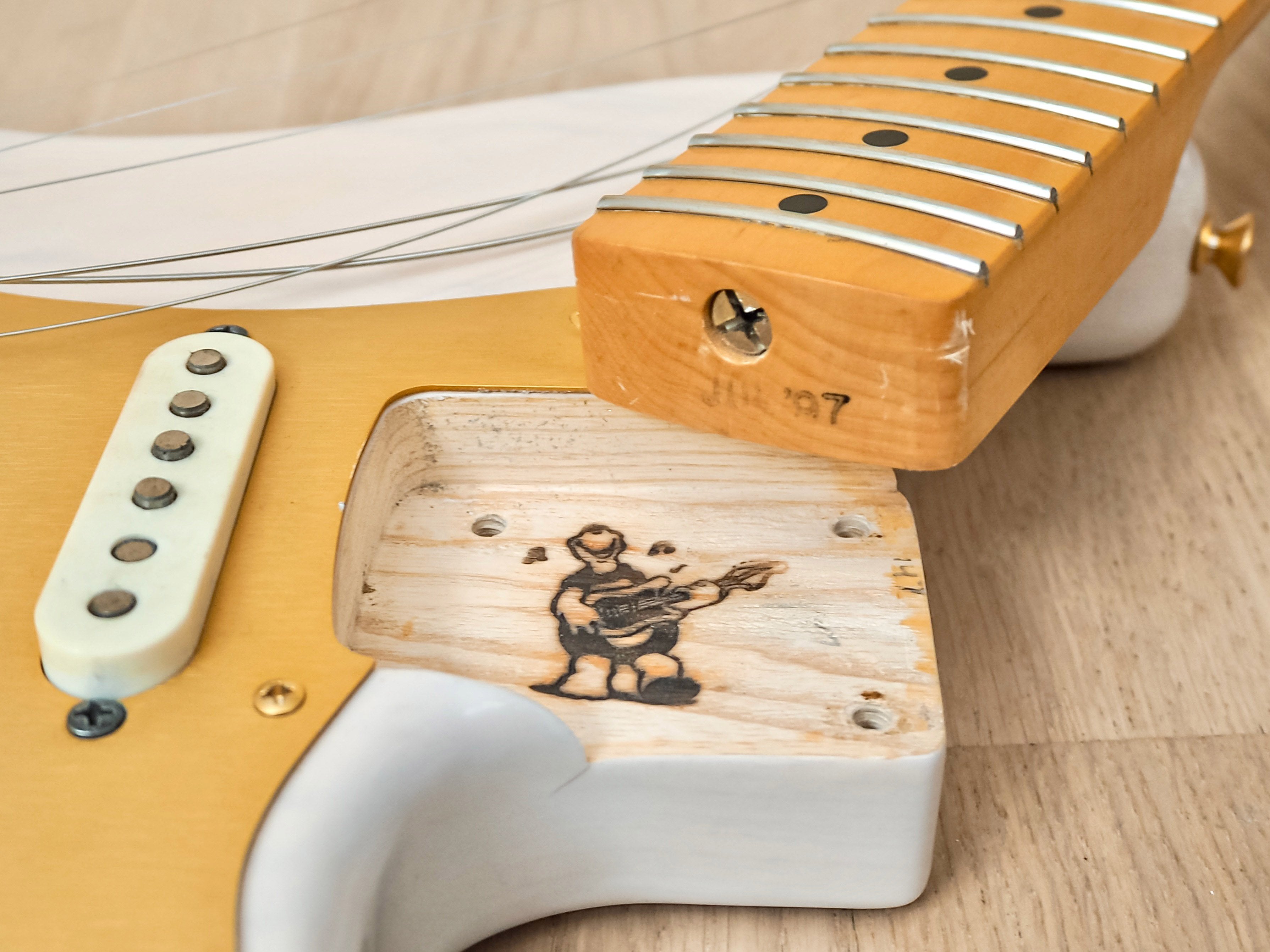 Fender Stratocaster Mary Kaye Partscaster w/ Fender Japan '54 Neck, Warmoth Body, Blonde
