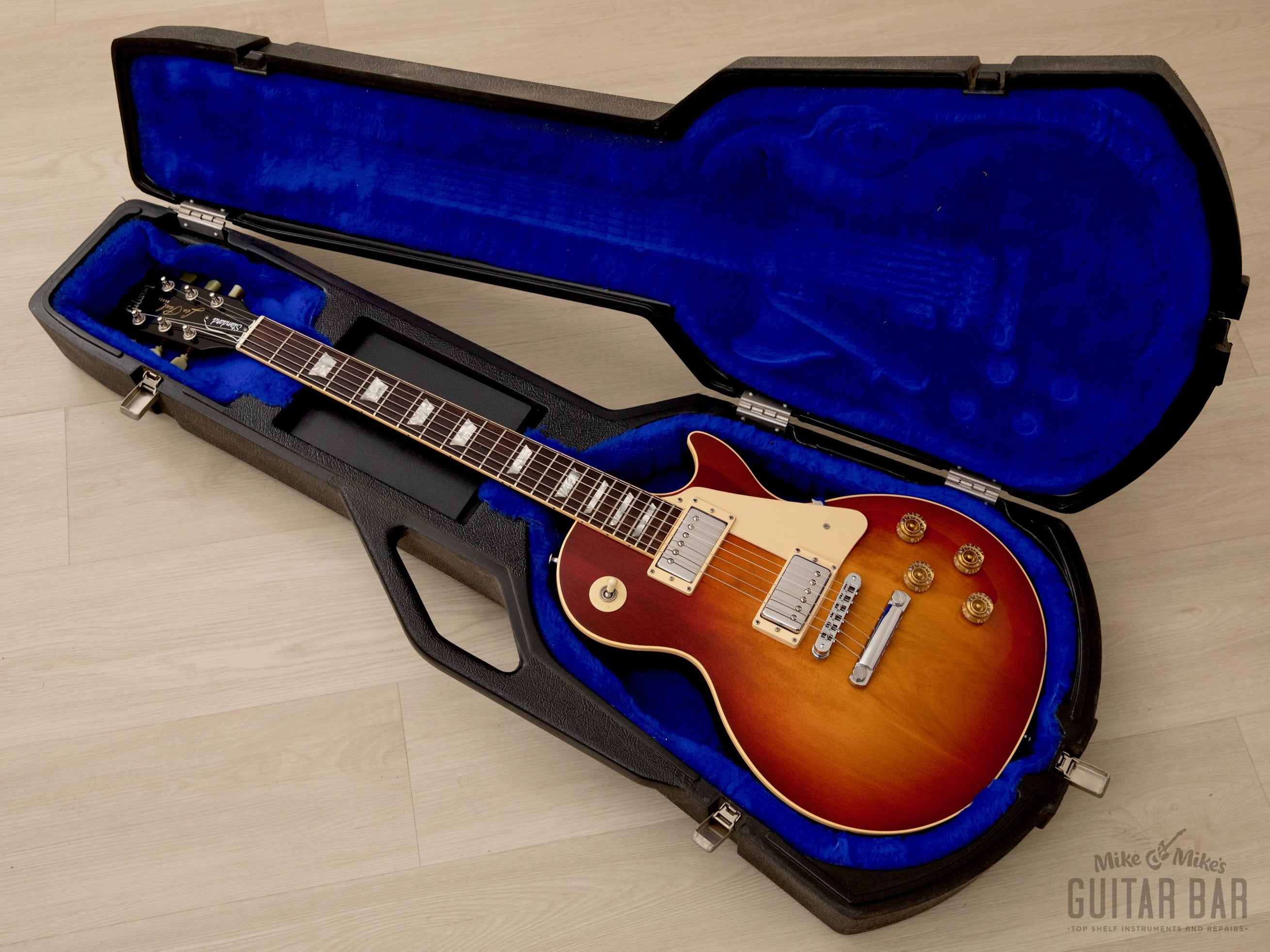 1988 Gibson Les Paul Standard Vintage Guitar Heritage Cherry Sunburst, Near Mint w/ Tim Shaw PAFs, Case