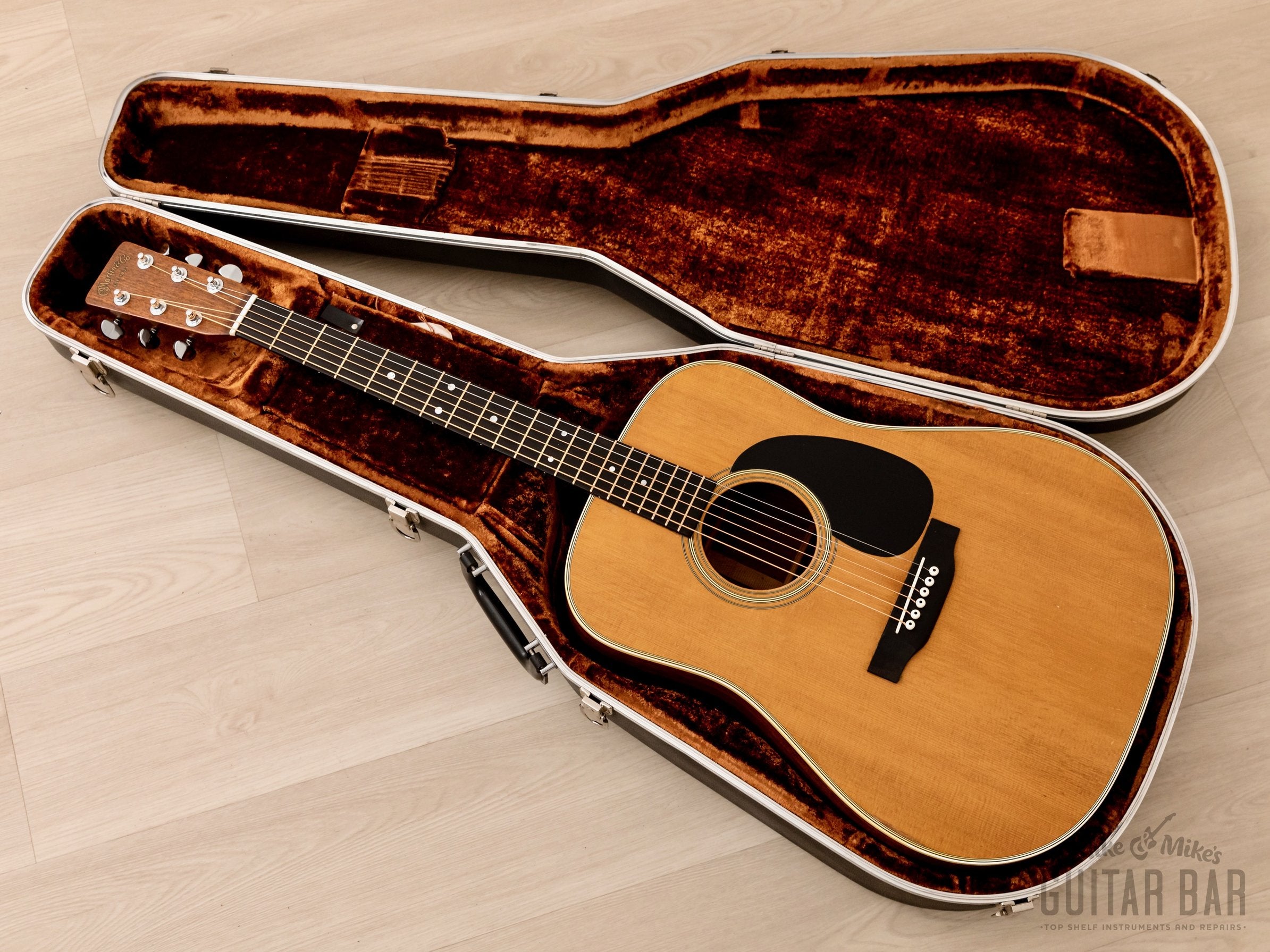 1973 Martin D-28 Vintage Dreadnought Acoustic Guitar w/ Case