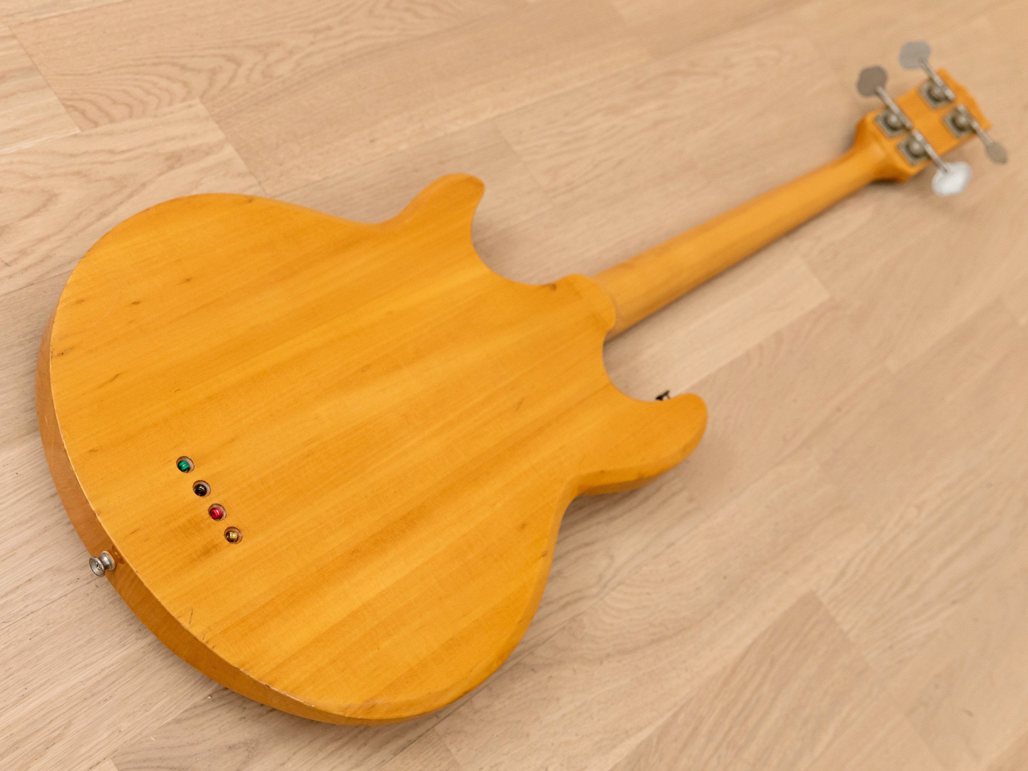1981 Aria Pro II LB-650 Ripper Vintage Set-Neck Bass 100% Original