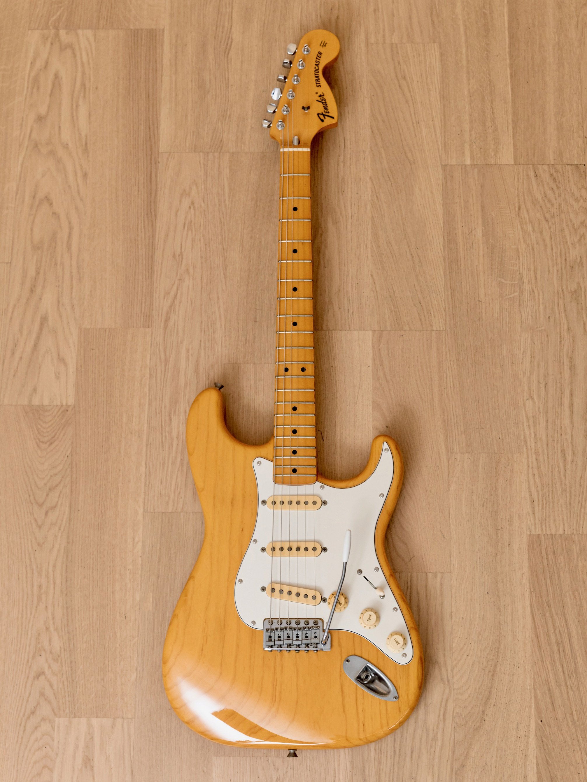 1999 Fender Stratocaster '71 Vintage Reissue ST71-85TX Natural w/ USA Pickups, Japan CIJ