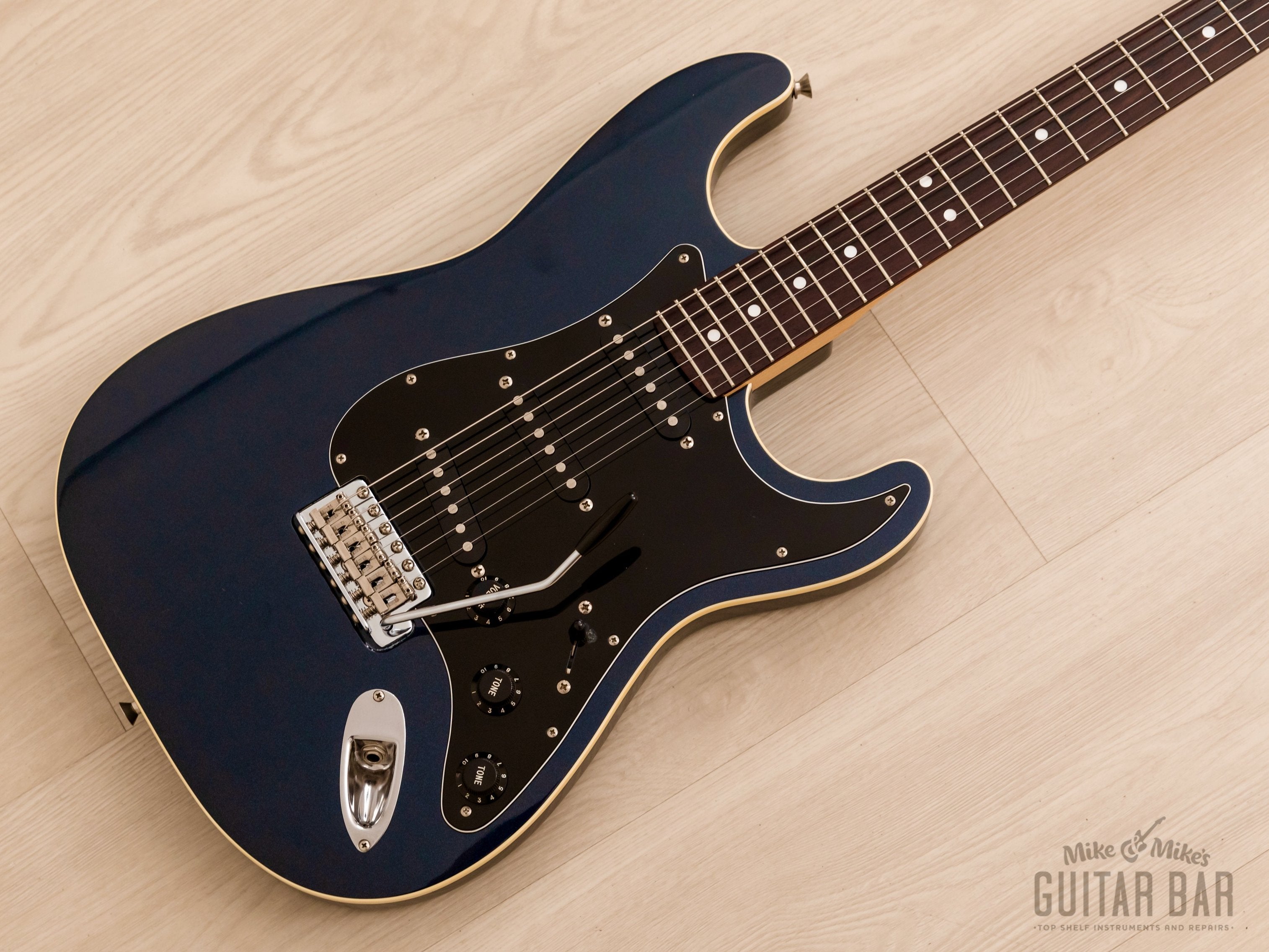 2010 Fender Aerodyne Stratocaster AST Gunmetal Blue, Near-Mint, Japan MIJ