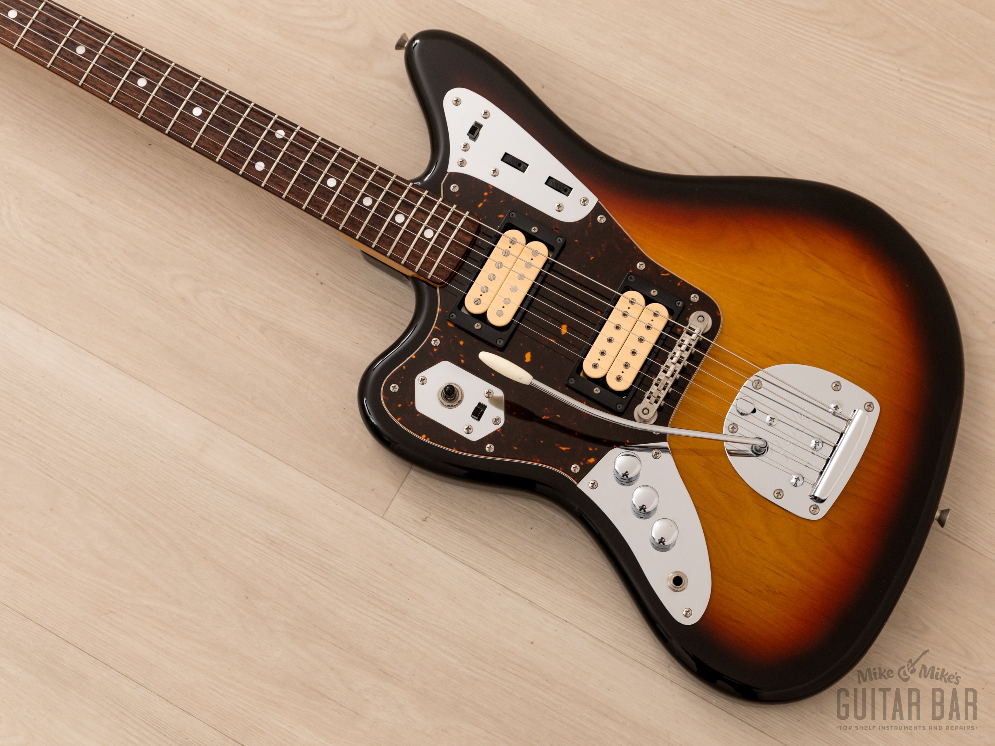 2011 Fender Jaguar HH Kurt Cobain HJG-66KC VI Ikebe Limited Model,  Left-Handed w/ USA Dimarzio Pickups, Japan MIJ