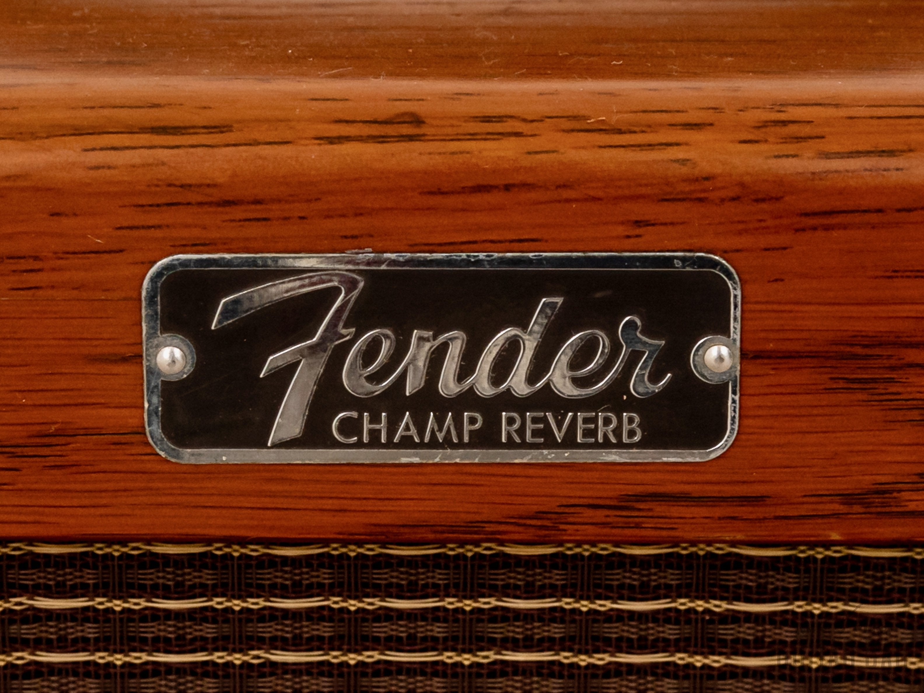 1992 Fender Custom Edition Wood Champ Reverb Class A Tube Amp Tweed-Style, Japan MIJ Woody