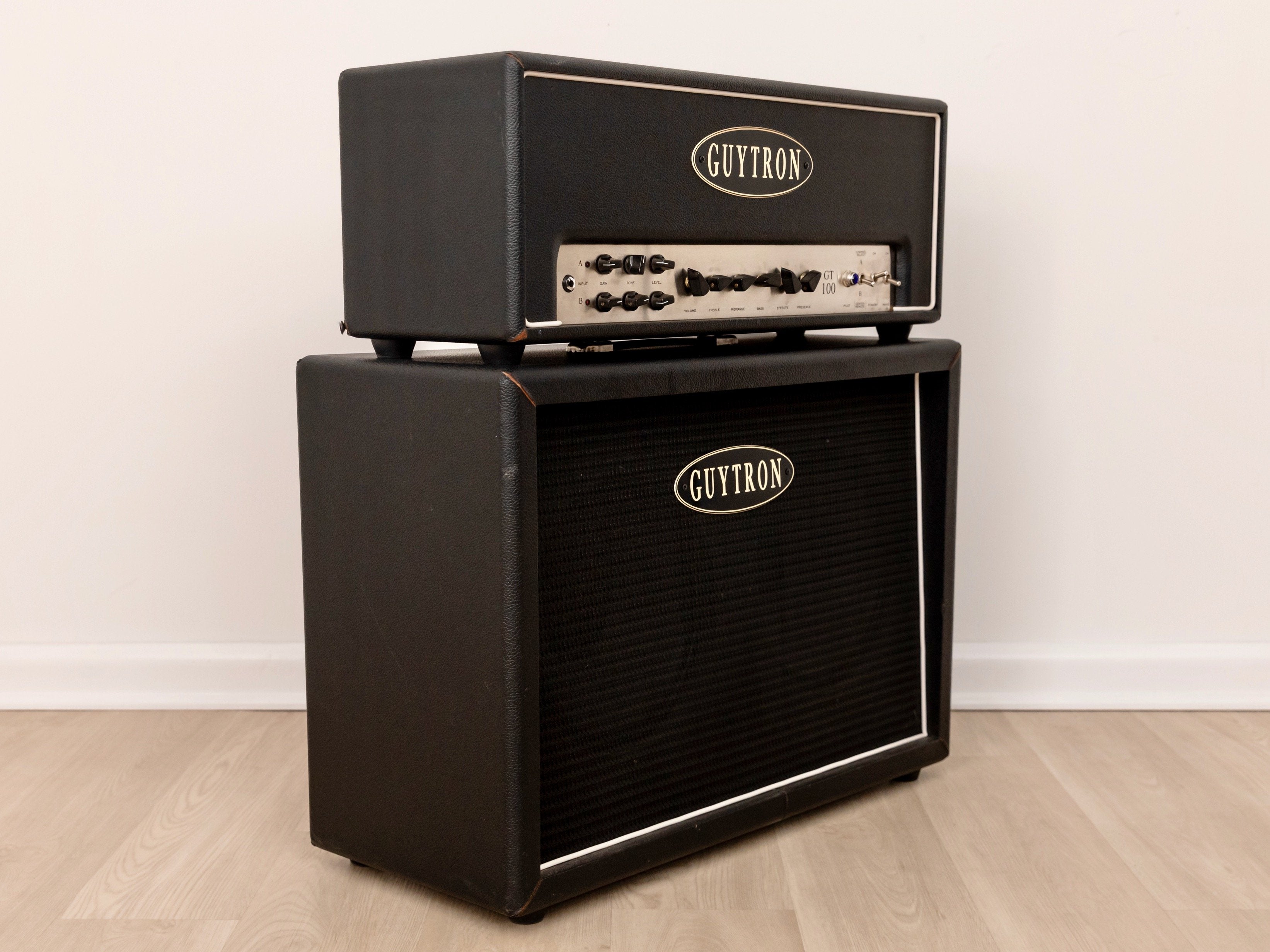 2000s Guytron GT-100 100w British-Style Boutique Tube Amp EL34 w/ 2x12, Celestion Speakers