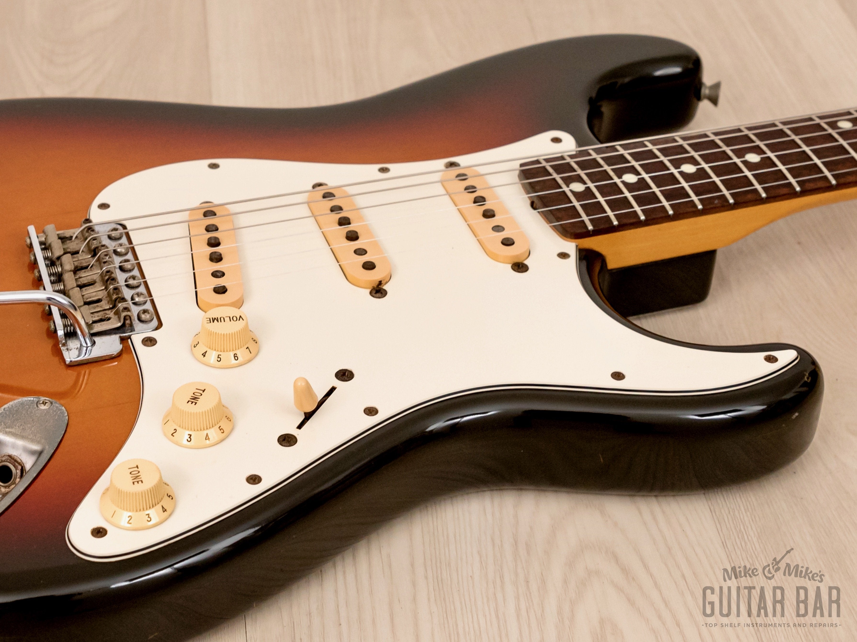 1991 Fender Stratocaster ‘62 Vintage Reissue ST62-500 Sunburst, 100% Original, Japan MIJ Fujigen