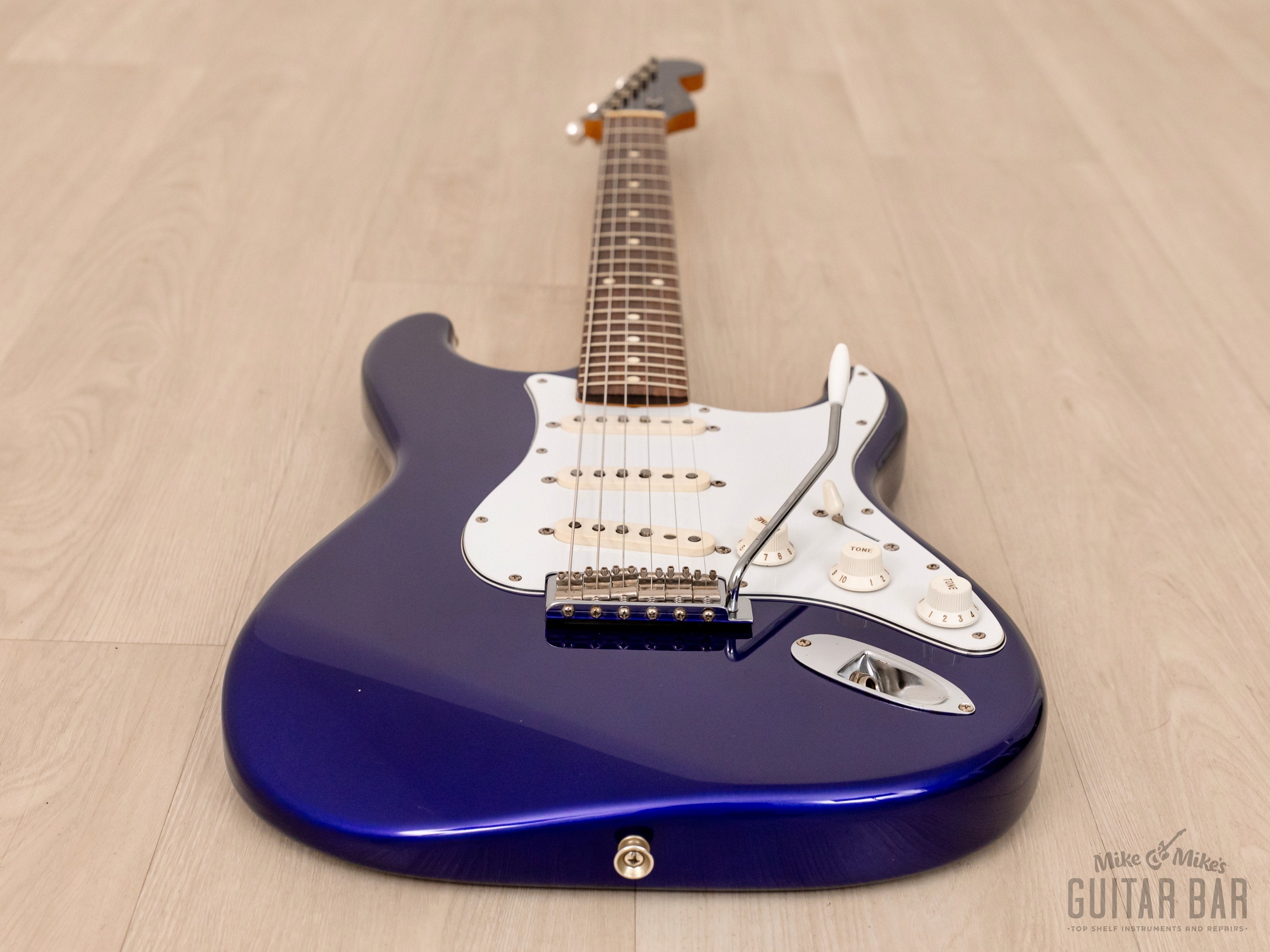 2011 Fender Stratocaster ‘62 Vintage Reissue ST62-TX/MH Jupiter Blue w/ USA Pickups, Japan MIJ