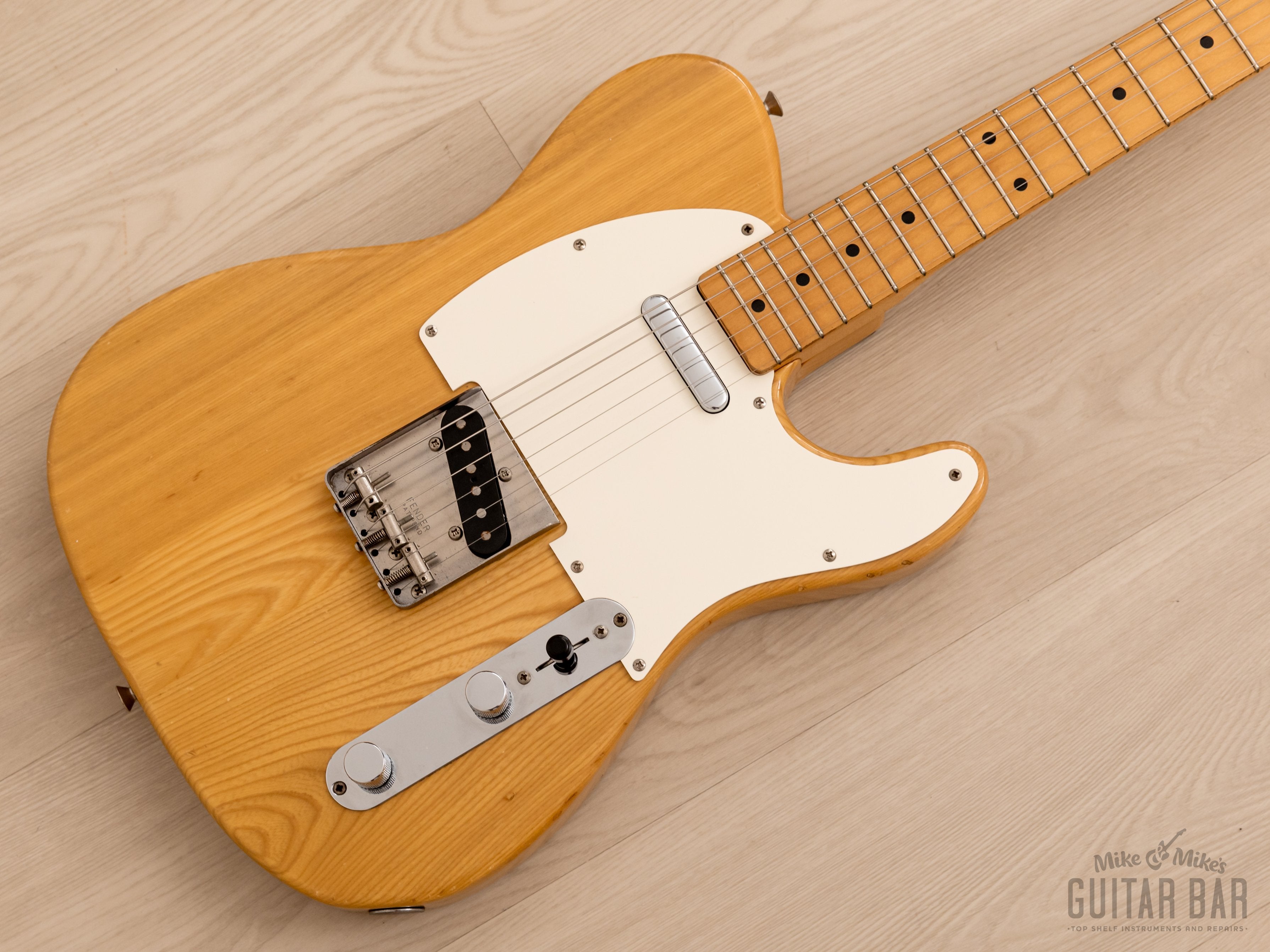 1992 Fender Telecaster '72 Vintage Reissue TL72-58 Natural, Ash 