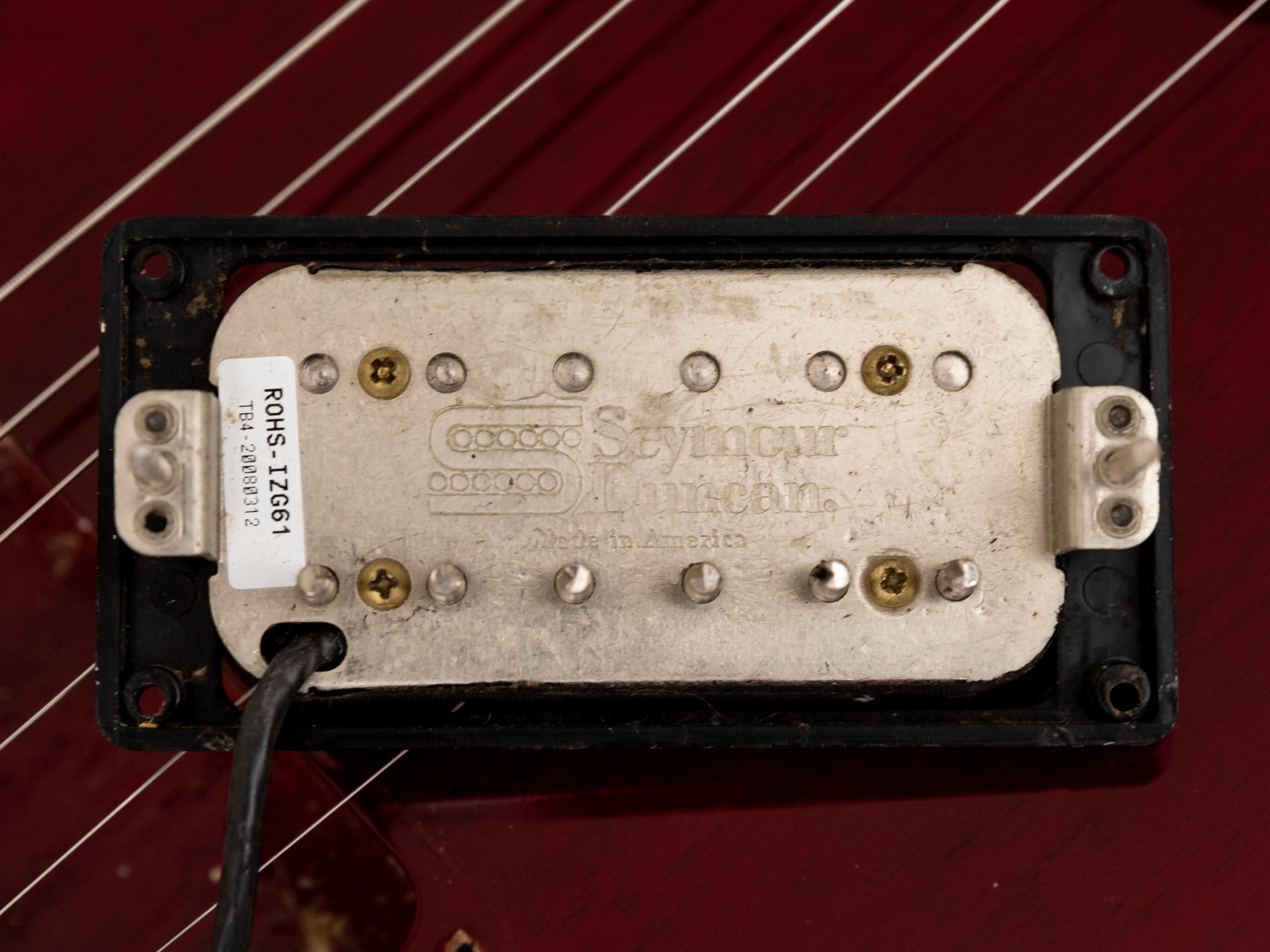 1984 ESP The Mirage Standard Superstrat Vintage Electric Guitar Transparent Cherry Red, Japan