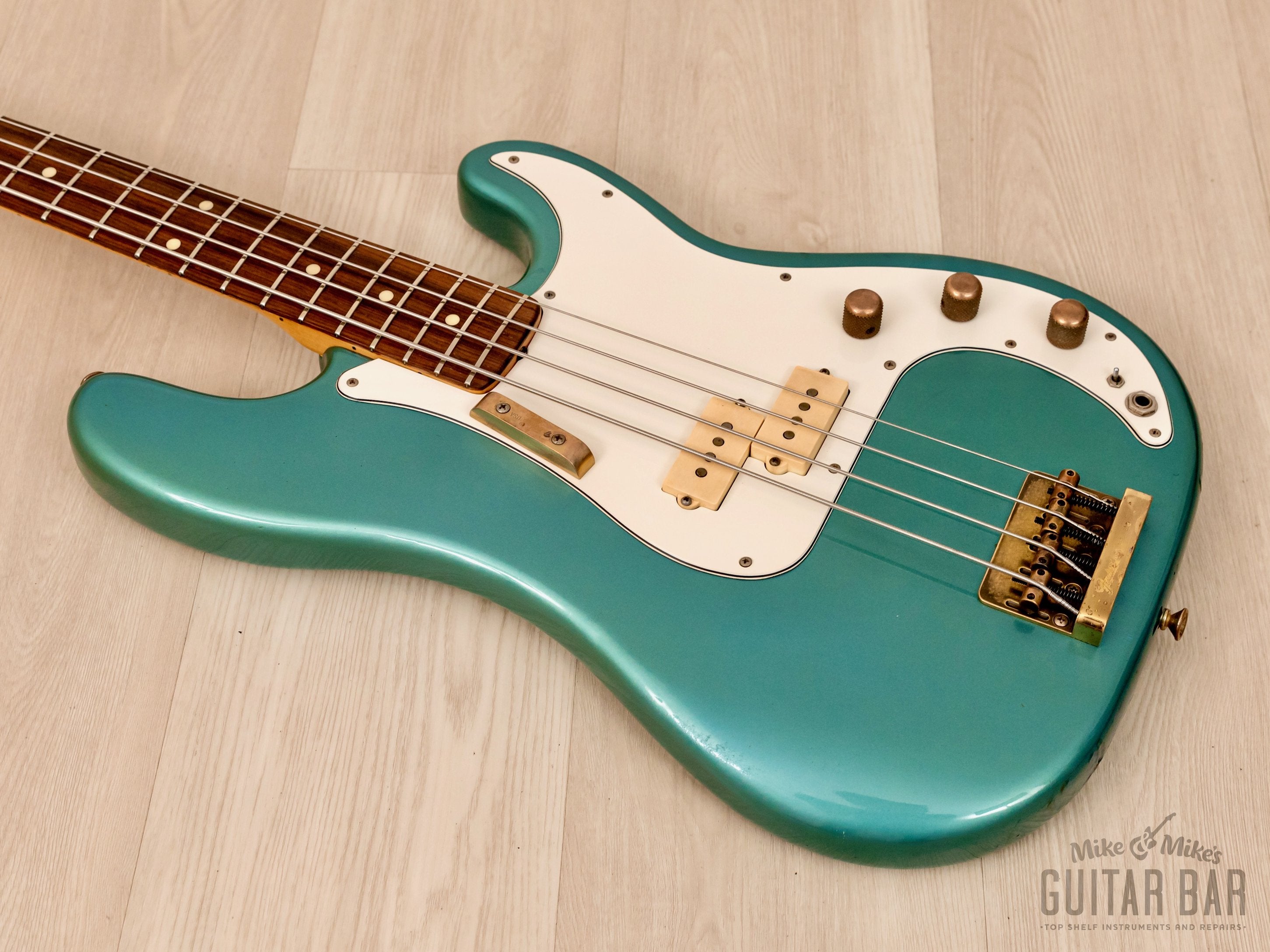 1980 Fender Precision Special Bass Lake Placid Blue 100% Original w/ Active EQ, Case & Tags, Elite