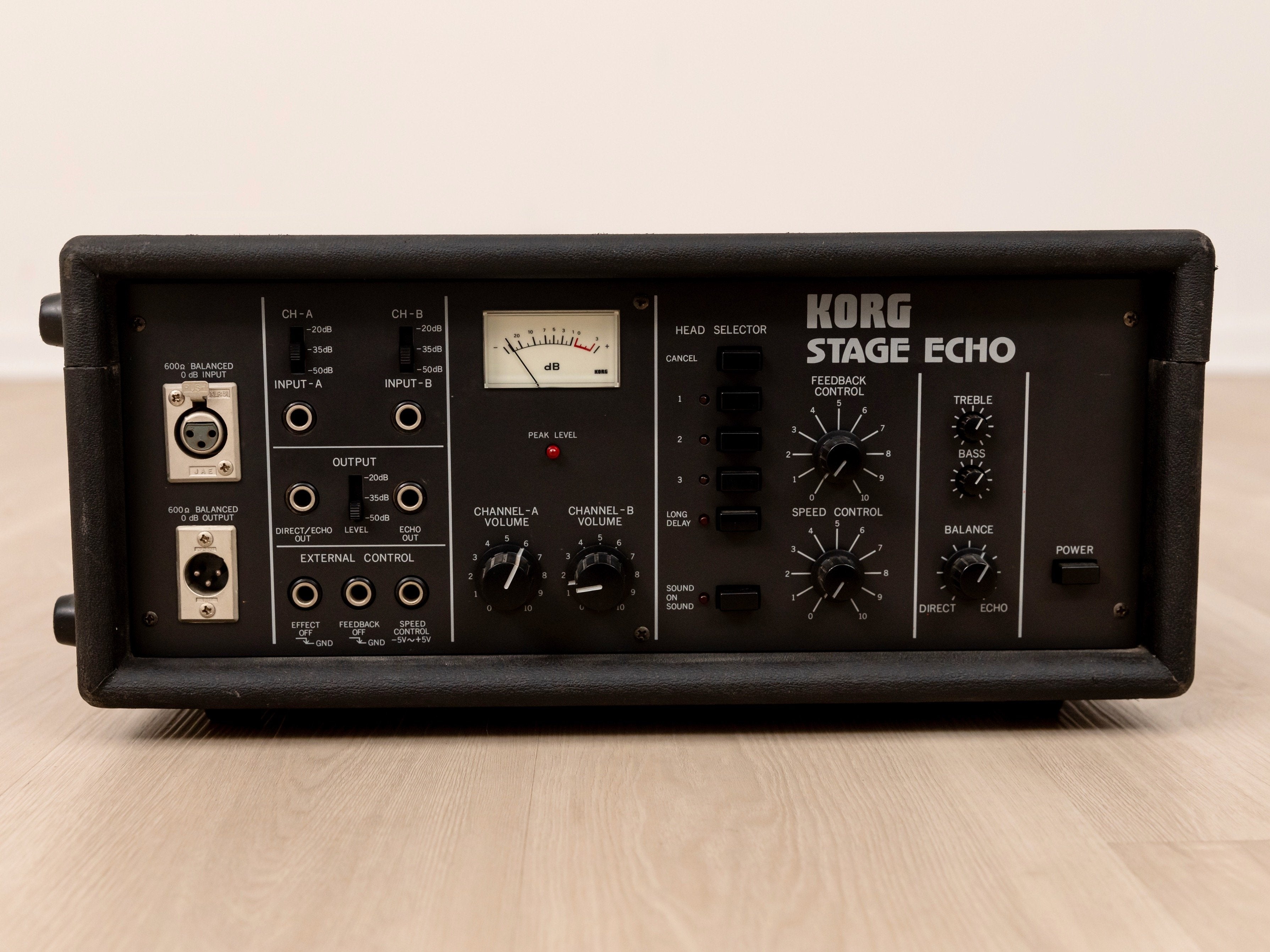 1970s Korg Stage Echo SE-500 Vintage Analog Tape Delay, Serviced