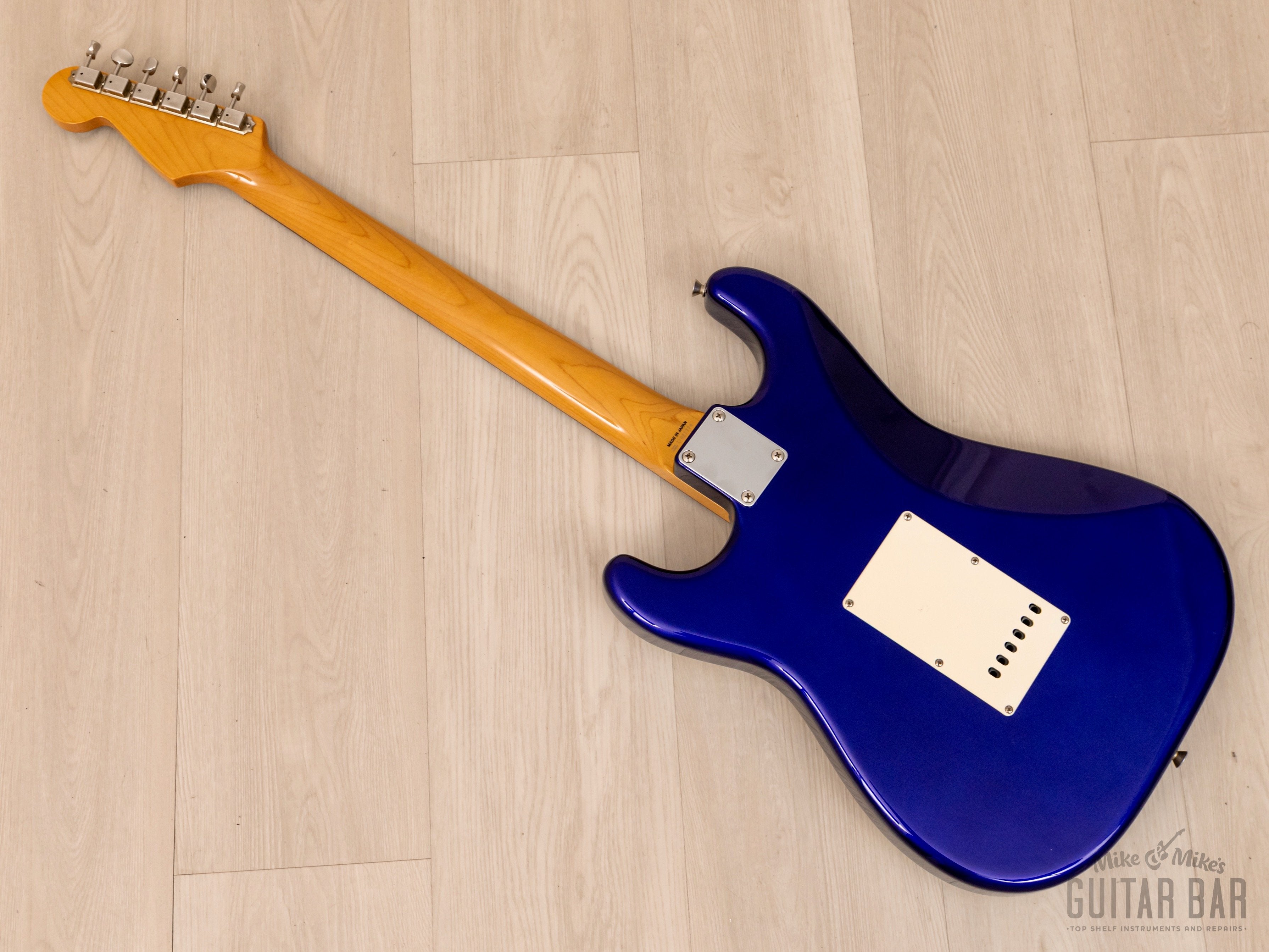2011 Fender Stratocaster ‘62 Vintage Reissue ST62-TX/MH Jupiter Blue w/ USA Pickups, Japan MIJ