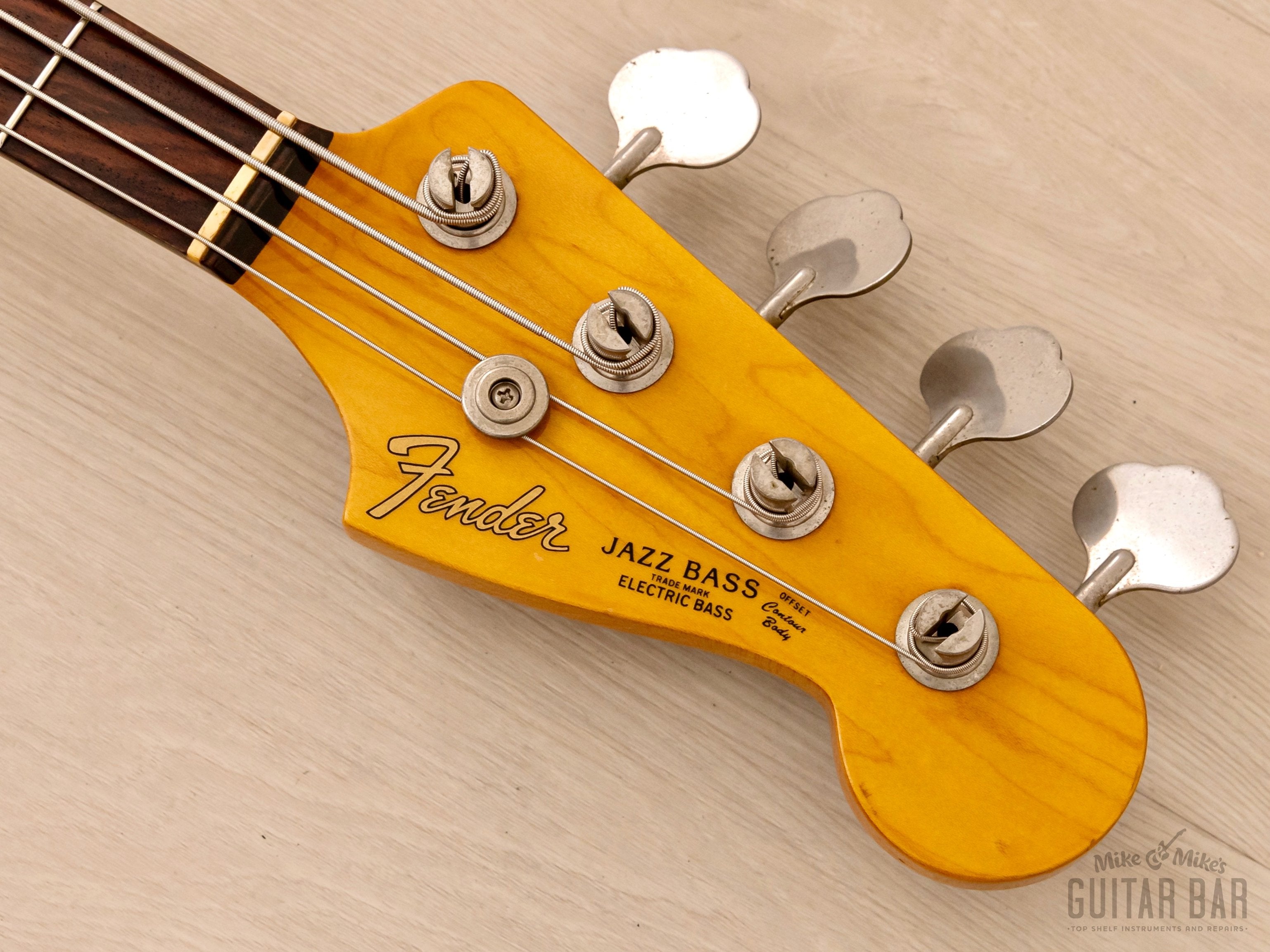 2004 Fender Jazz Bass ‘62 Vintage Reissue JB62-75US Fiesta Red w/ USA Pickups, Japan CIJ