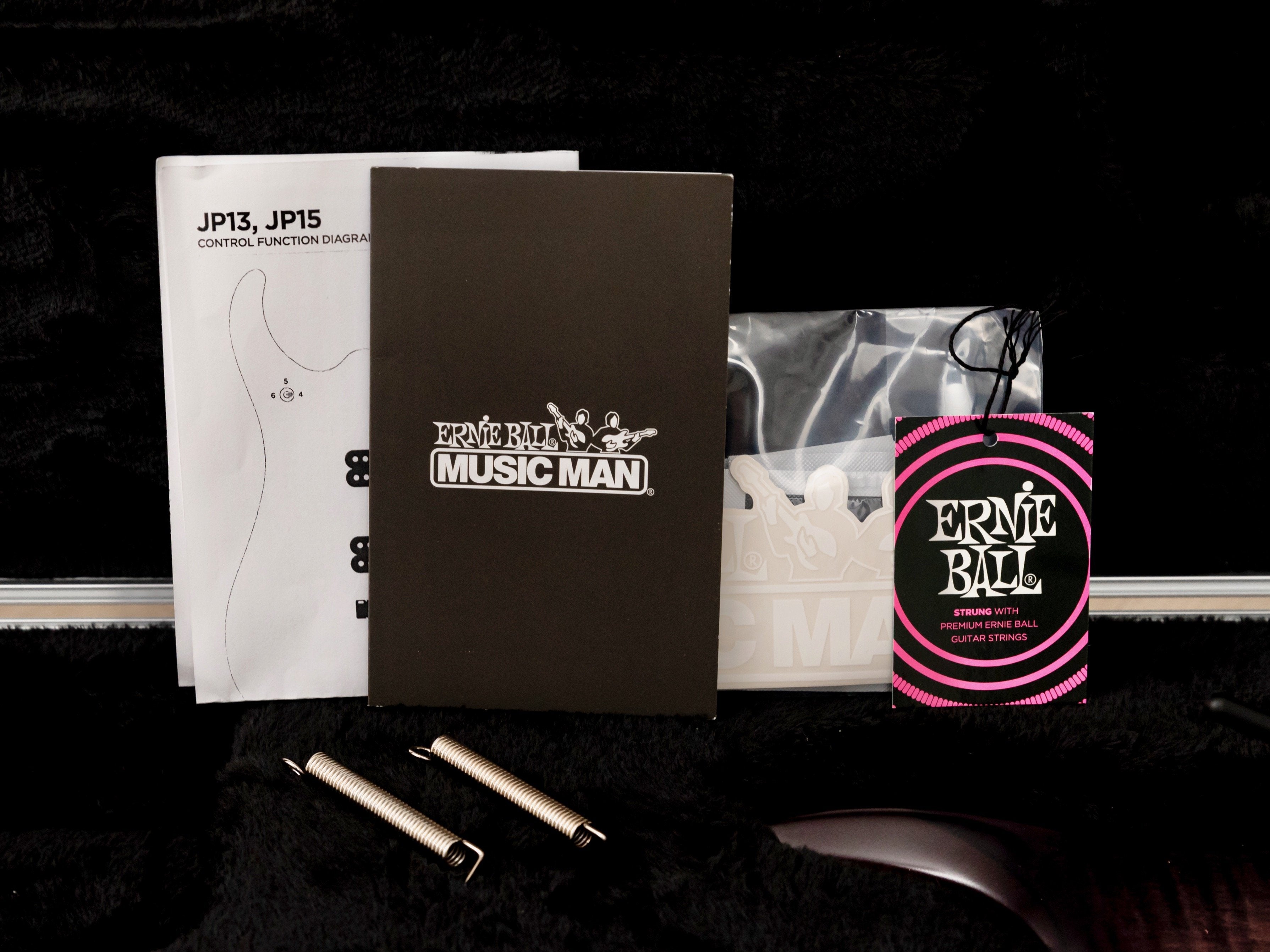 2021 Ernie Ball Music Man John Petrucci Signature JP15 Trans Black Burst, Mint w/ Case & Tags