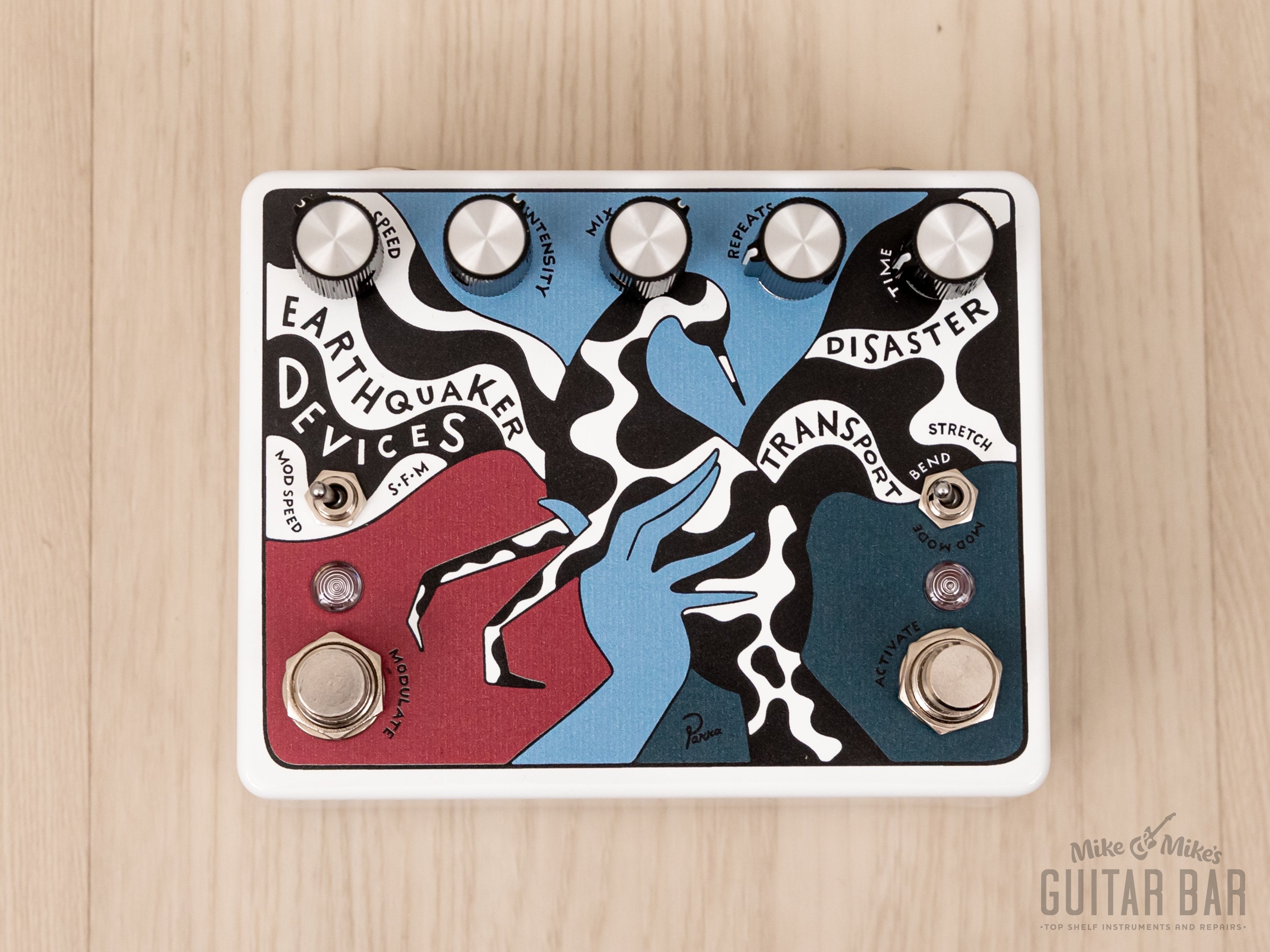 2023 EarthQuaker Devices Disaster Transport Parra Modulated Delay Machine Guitar Effects Pedal w/ Box