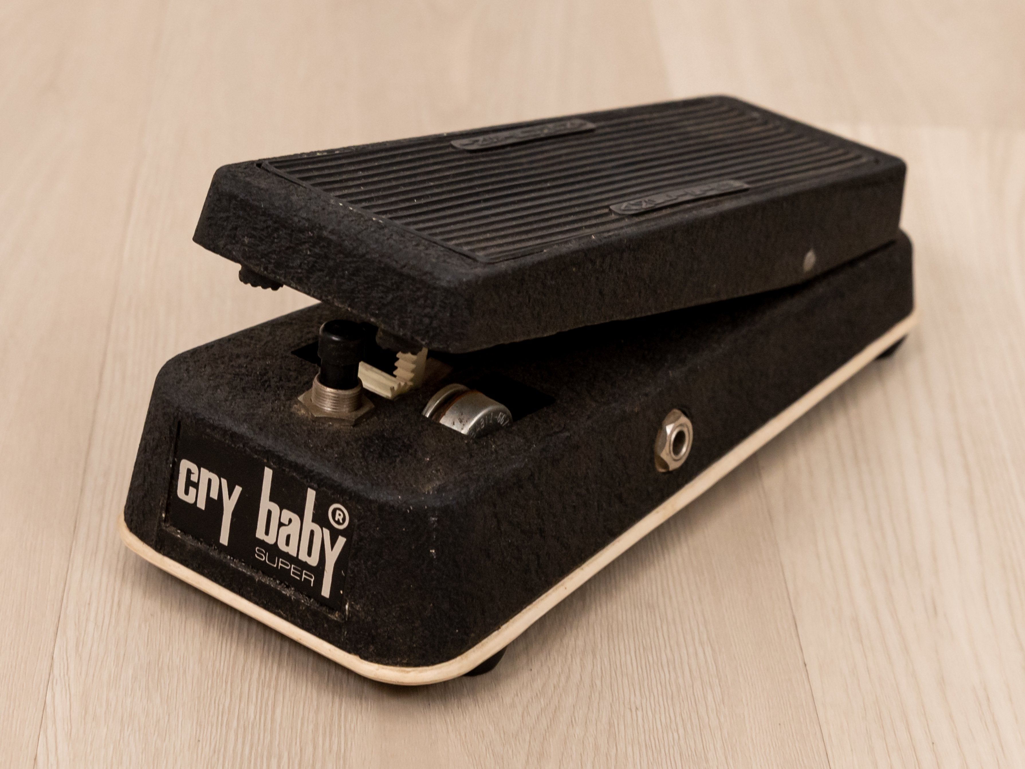1979 JEN Cry Baby Super Vintage Wah Pedal w/ Case, Italy w/ Fasel Inductor
