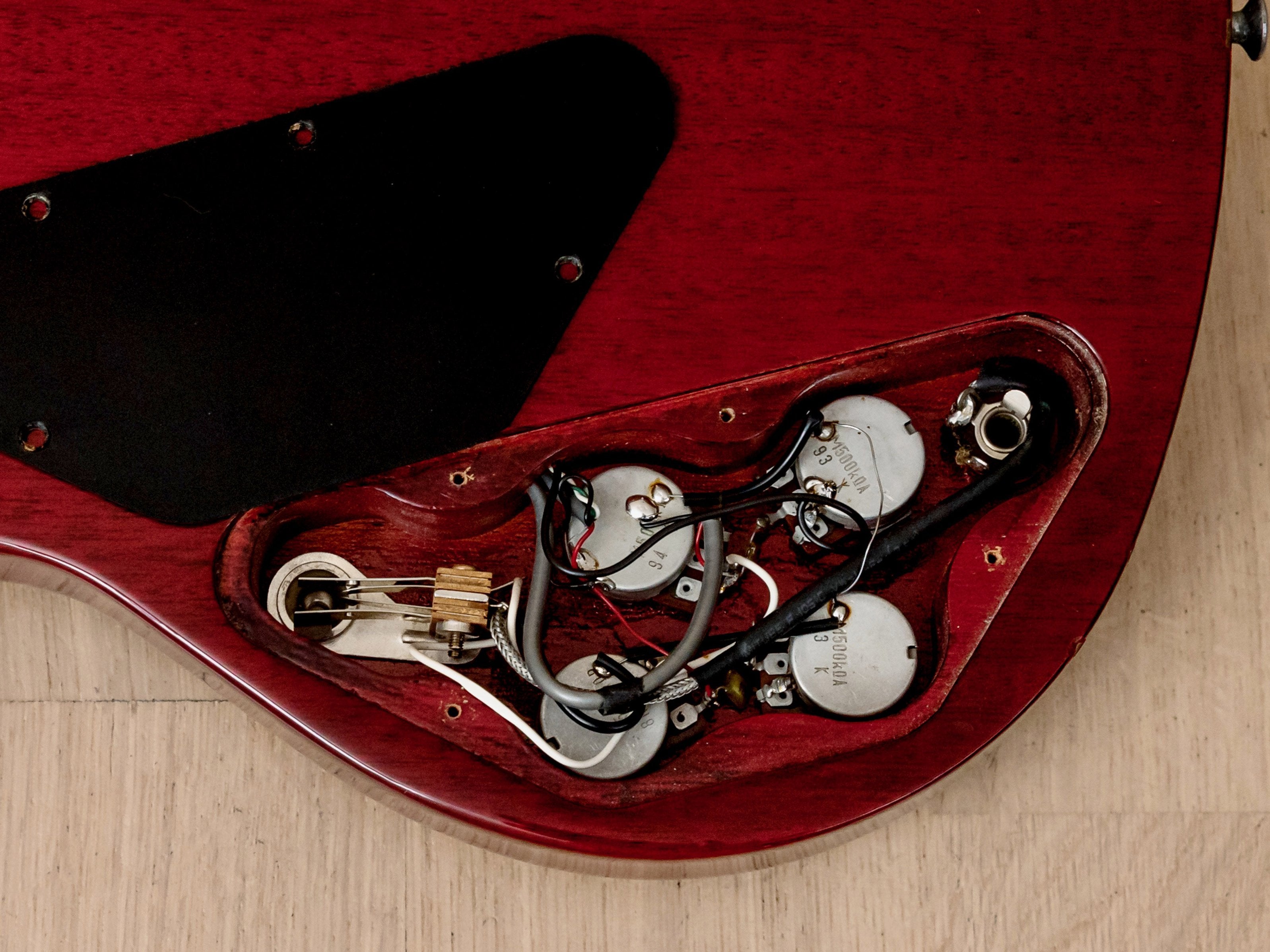 1989 Orville by Gibson '61 SG Standard Heritage Cherry, 100% Original w/ USA Bill Lawrence Humbuckers, Japan