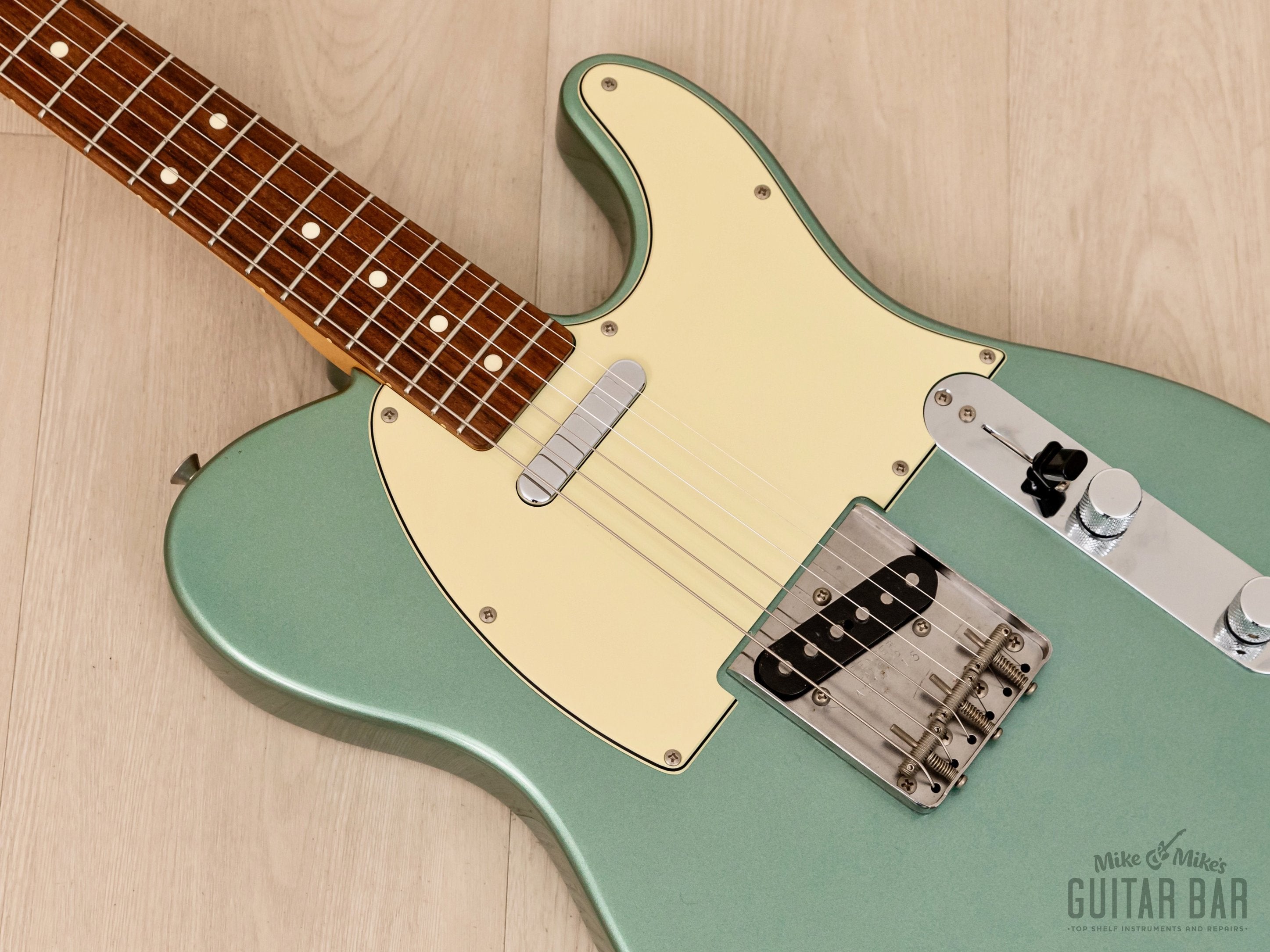 1997 Fender Telecaster ‘62 Vintage Reissue TL62-75TX Ice Blue w/ USA Texas Specials & Hangtags, Japan CIJ
