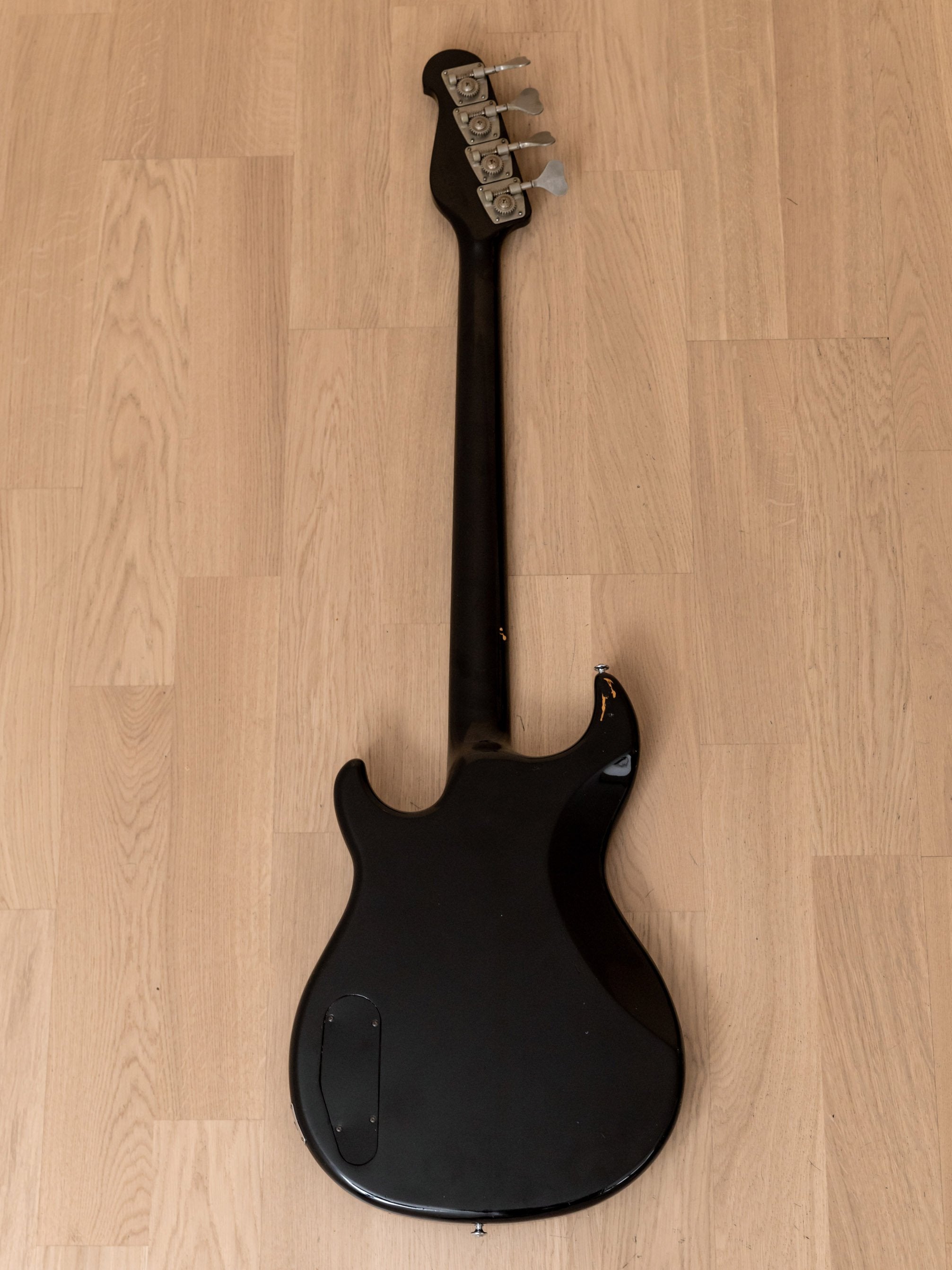 1992 Yamaha Broad Bass 2000F Vintage Fretless Bass Black, 100% Original, Japan