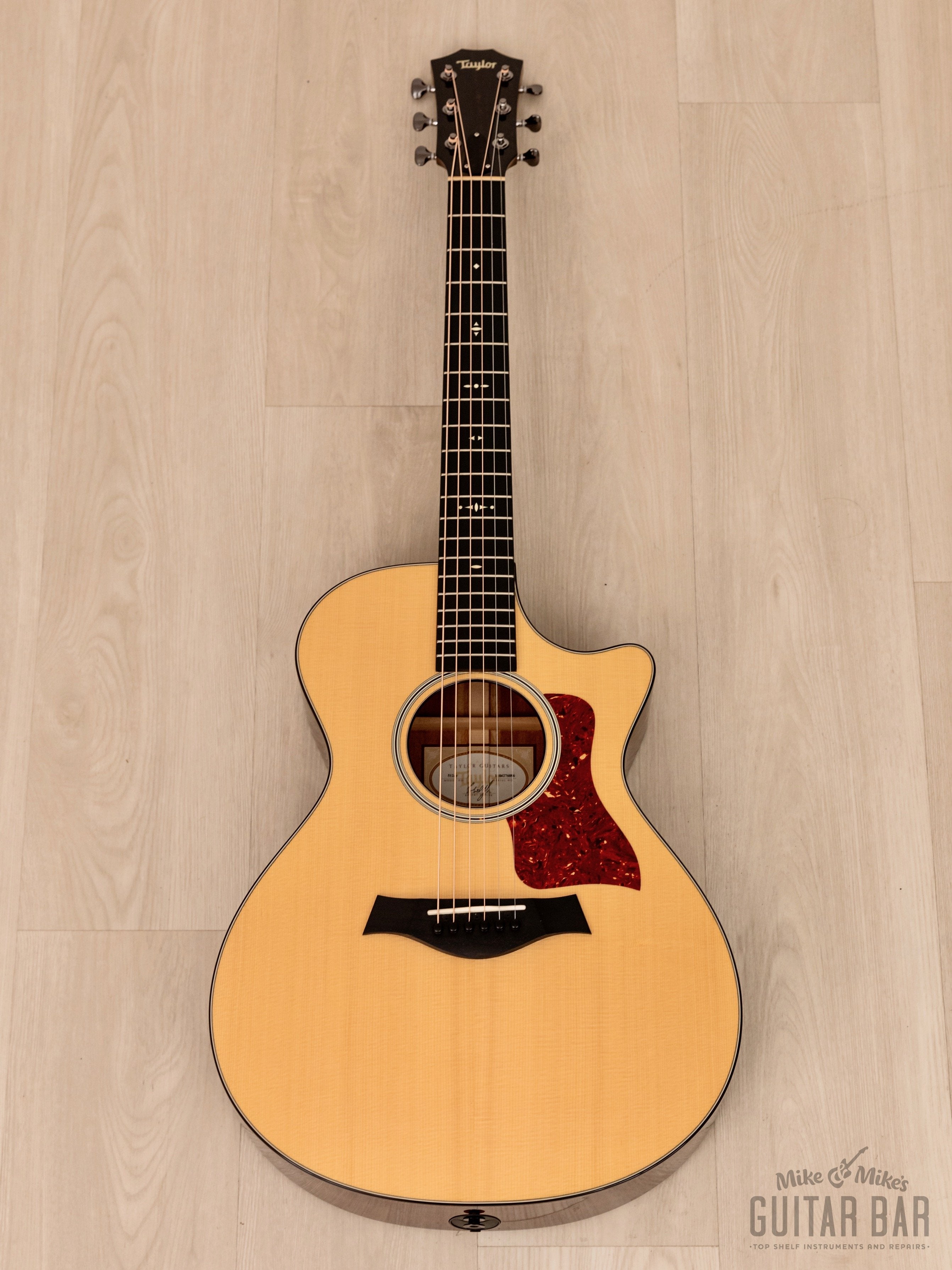 2016 Taylor 512ce Grand Concert Cutaway Acoustic Electric Guitar, Custom 1 7/8" Nut Width, Near Mint w/ Case