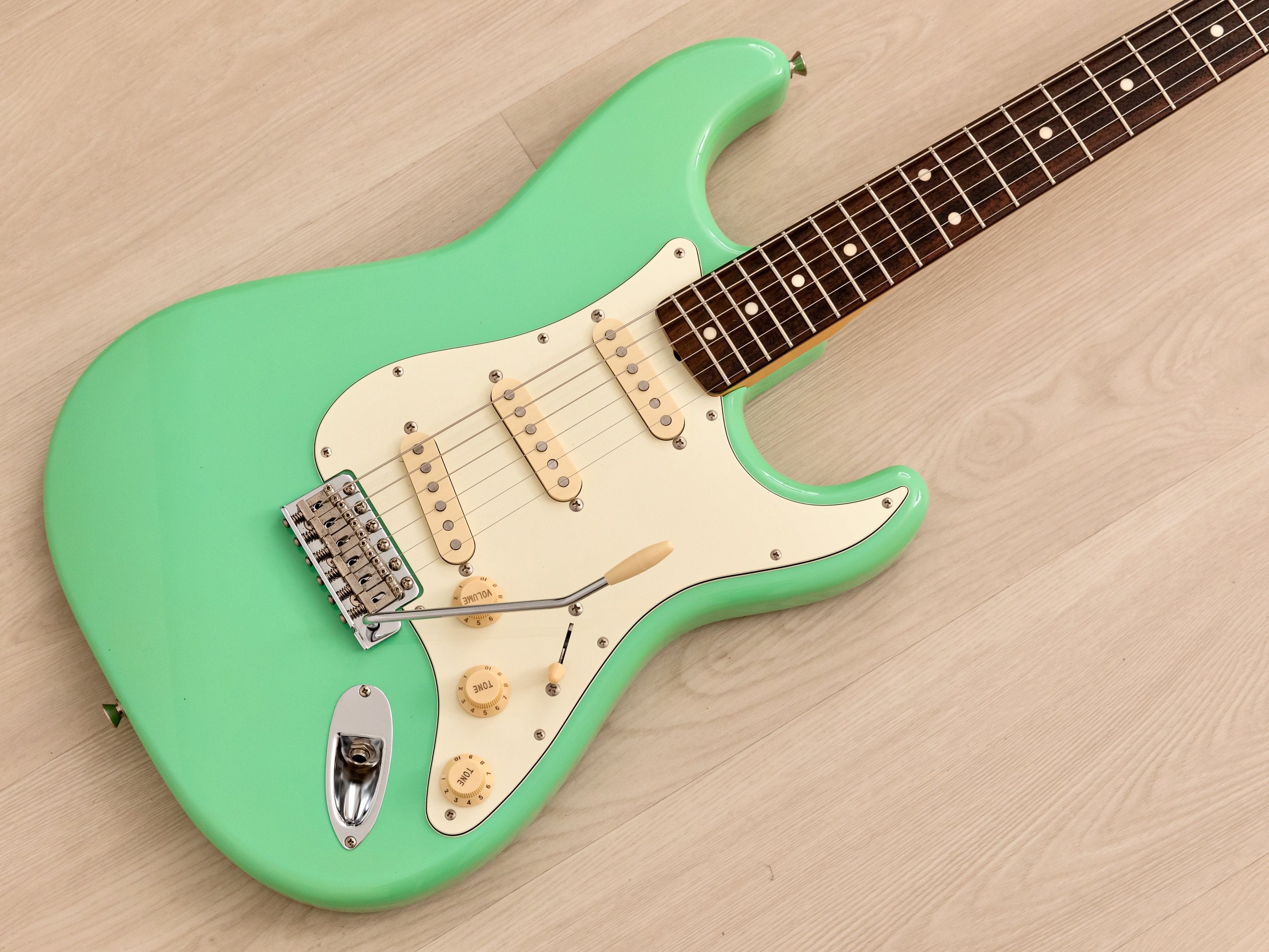 2010 Fender Stratocaster '62 Vintage Reissue ST62 Seafoam Green Near-Mint w/ Hangtags, Japan MIJ