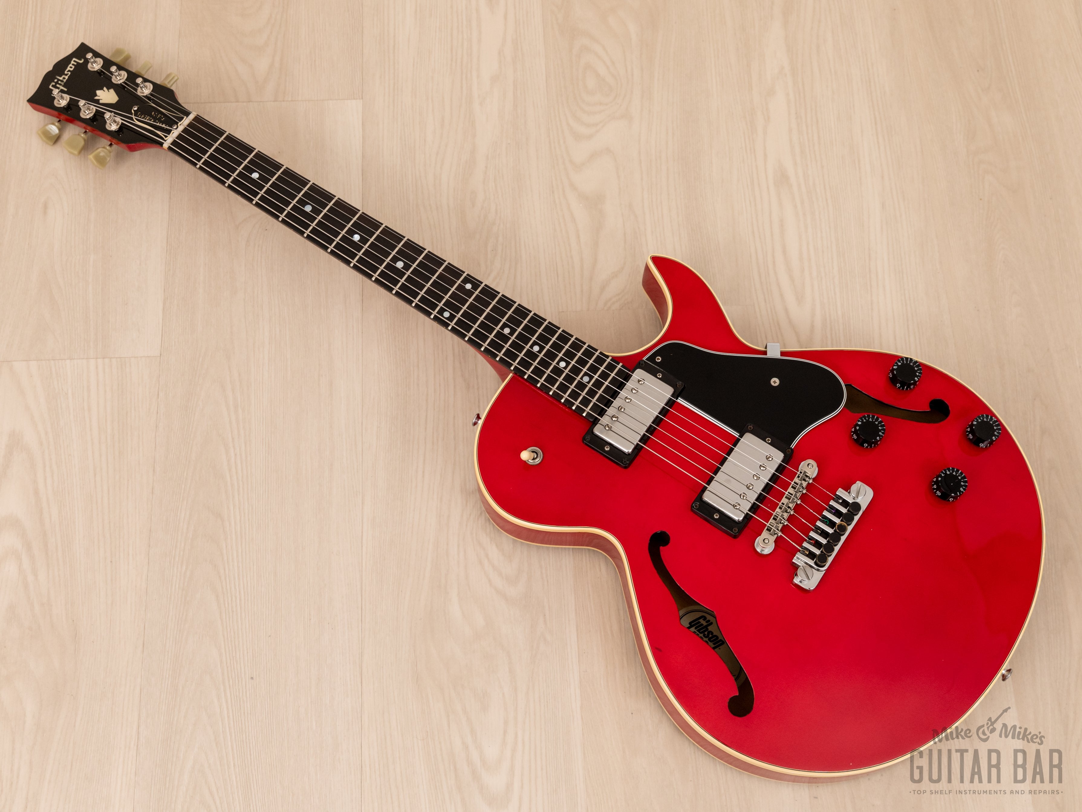 1986 Gibson Howard Roberts Fusion Vintage Hollowbody Cherry w/ Tim Shaw PAFs, Case