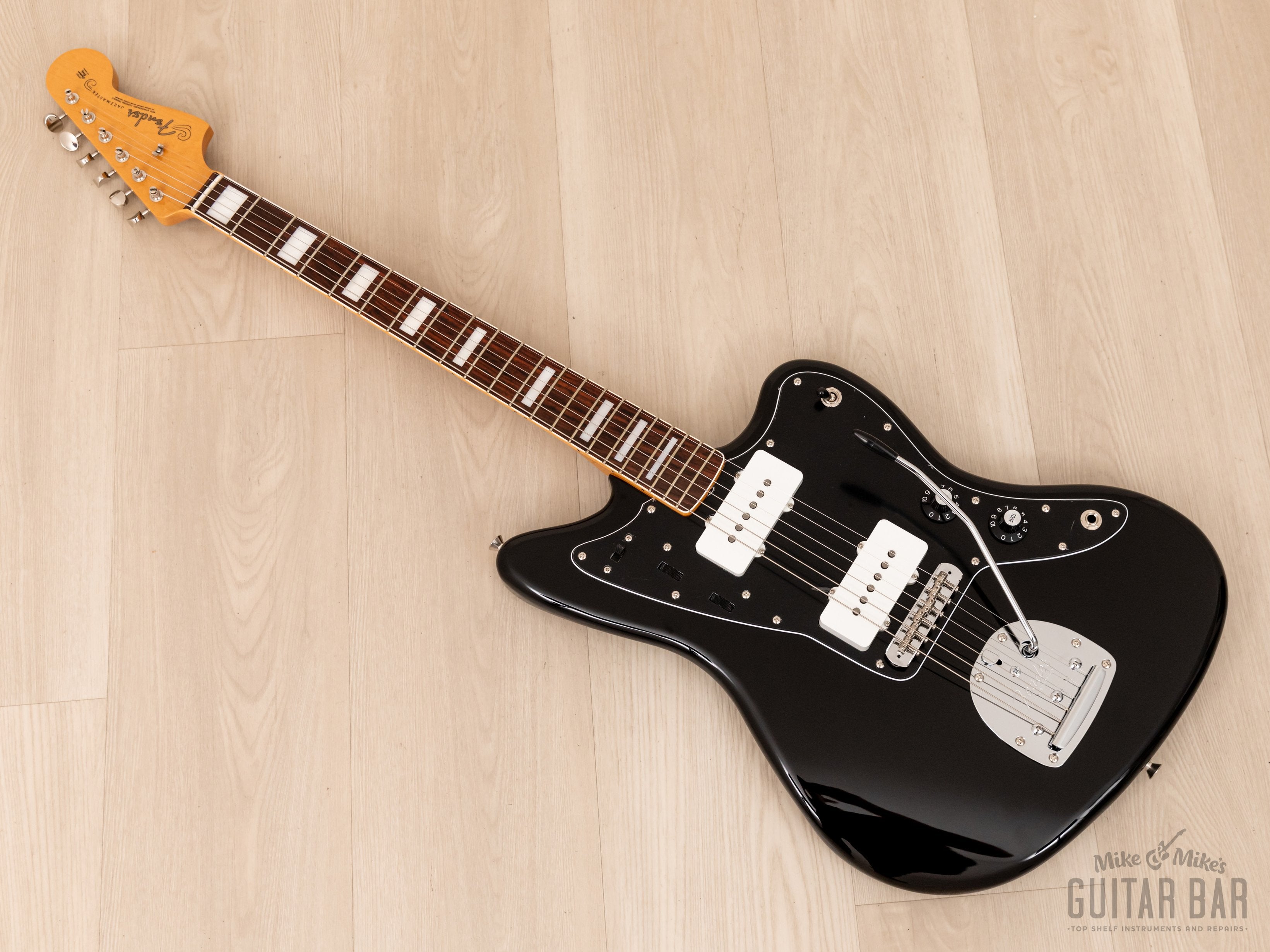 2023 Fender Traditional II 60s Jazzmaster FSR Black w/ Ash Body & Pure Vintage 65 USA Pickups, Japan MIJ