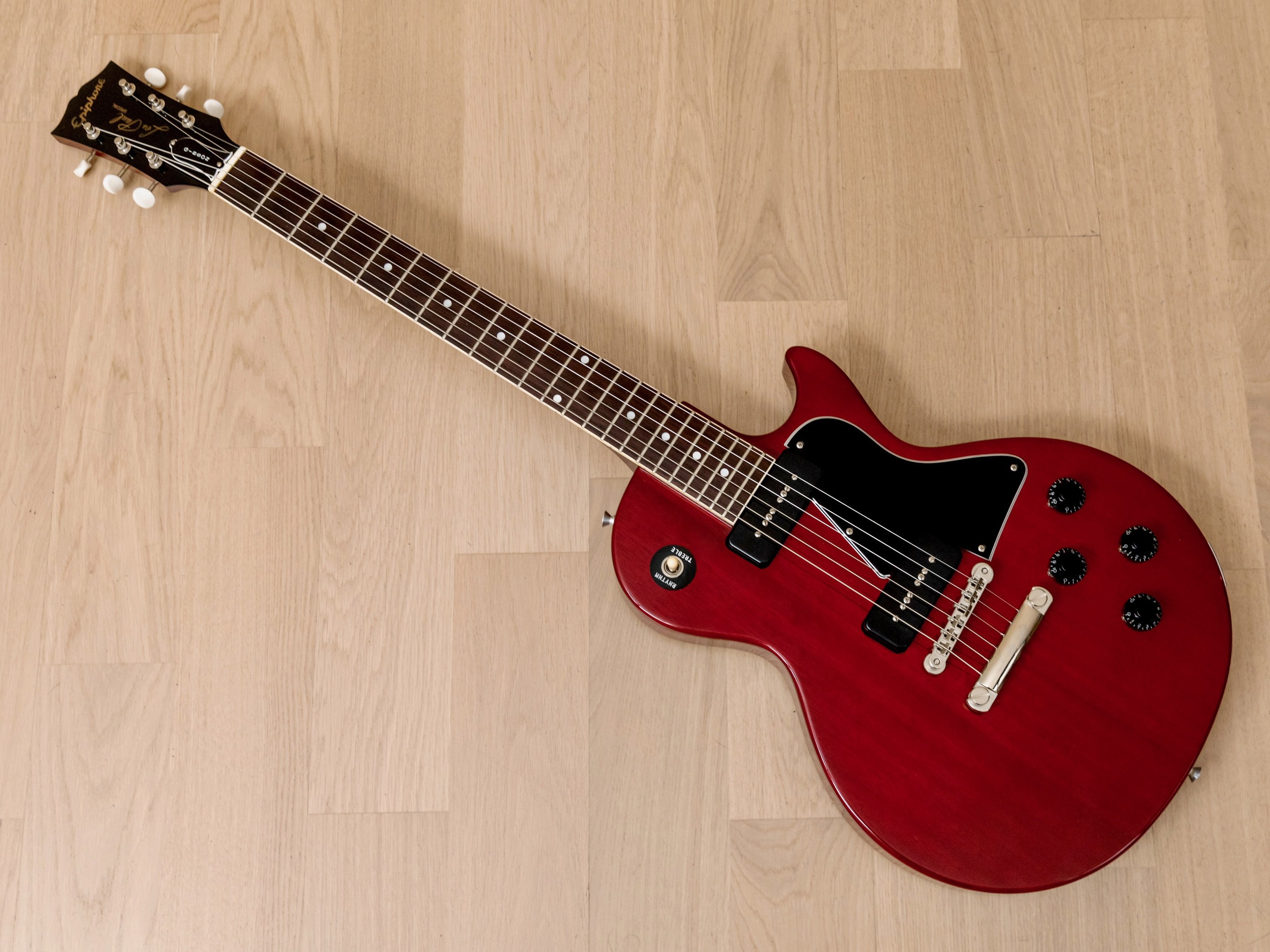 2006 Epiphone by Gibson Les Paul Special Lacquer Series Cherry w/ P-90s, Japan Fujigen