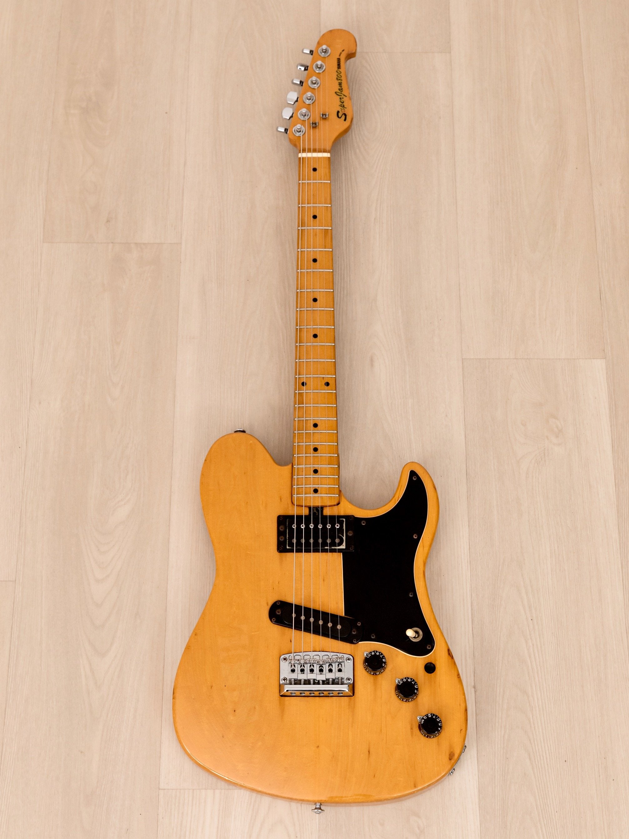 1980 Yamaha Super Jam 800 SJ-800 Vintage Guitar Yellow Natural