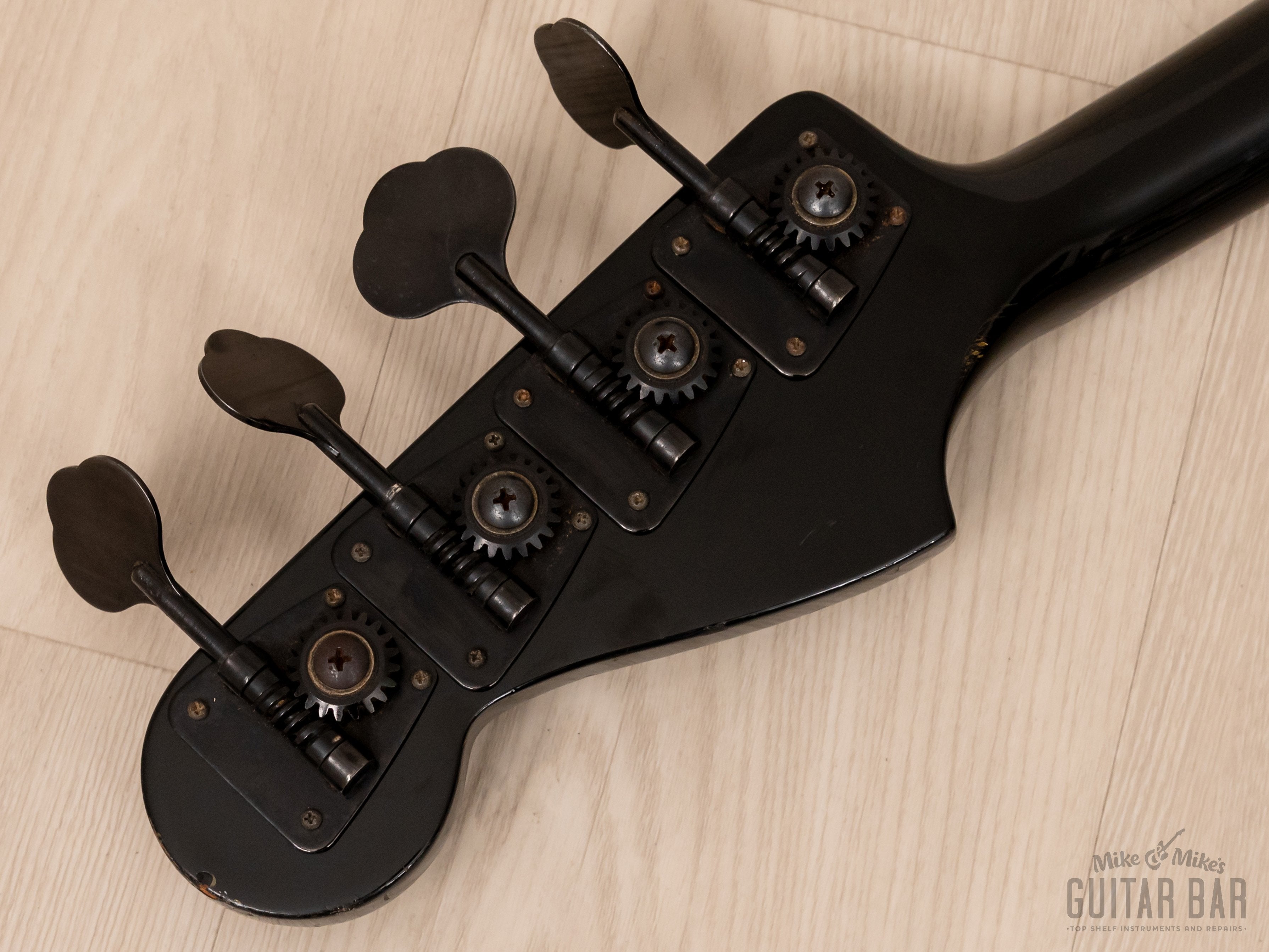 1983 Fender PJ-555 JV Pre-Boxer Series Vintage PJ Bass Black, Japan MIJ Fujigen