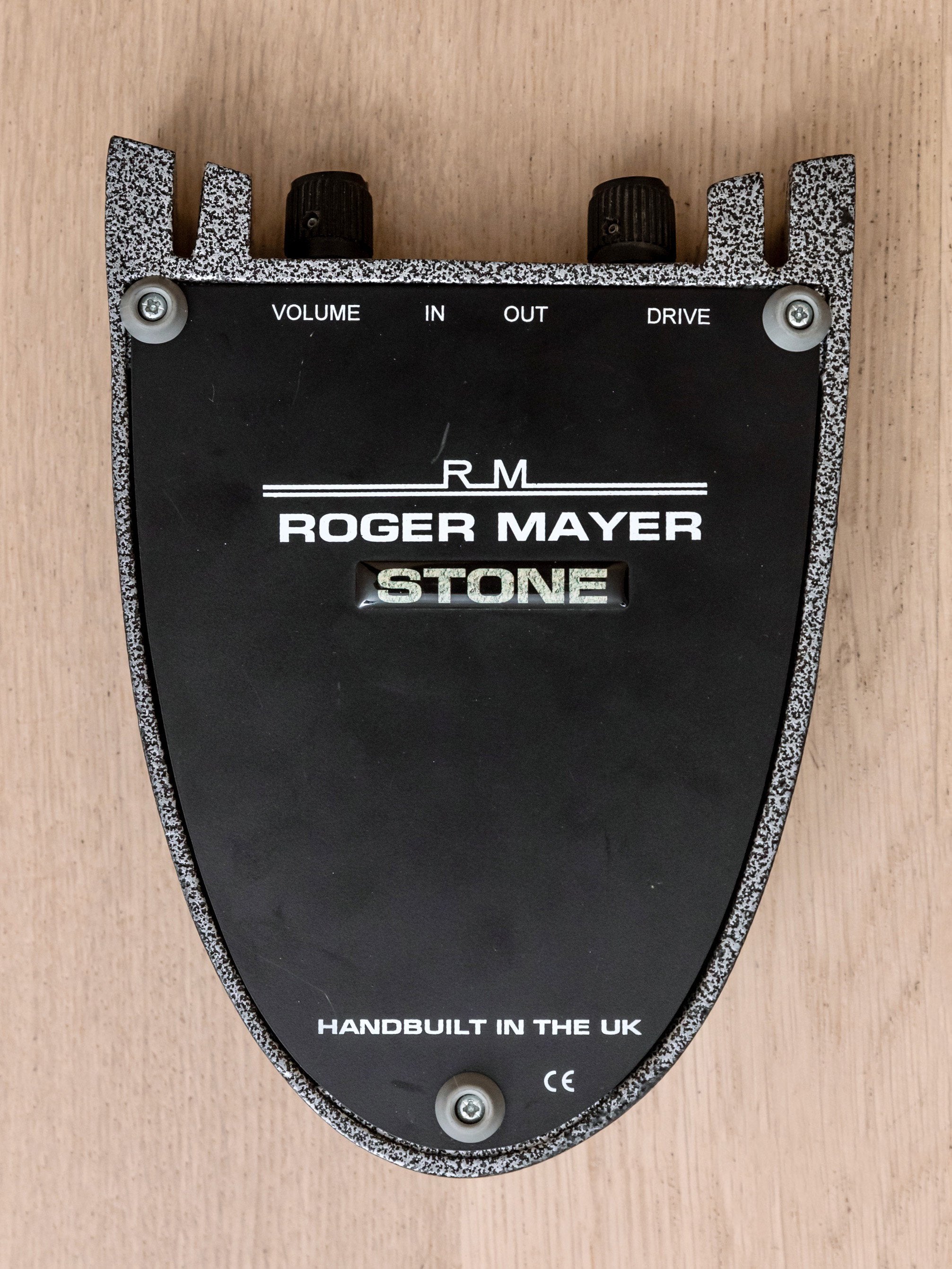 Roger Mayer Stone Fuzz Rocket Series Boutique Guitar Effects Pedal, Silicon BC559