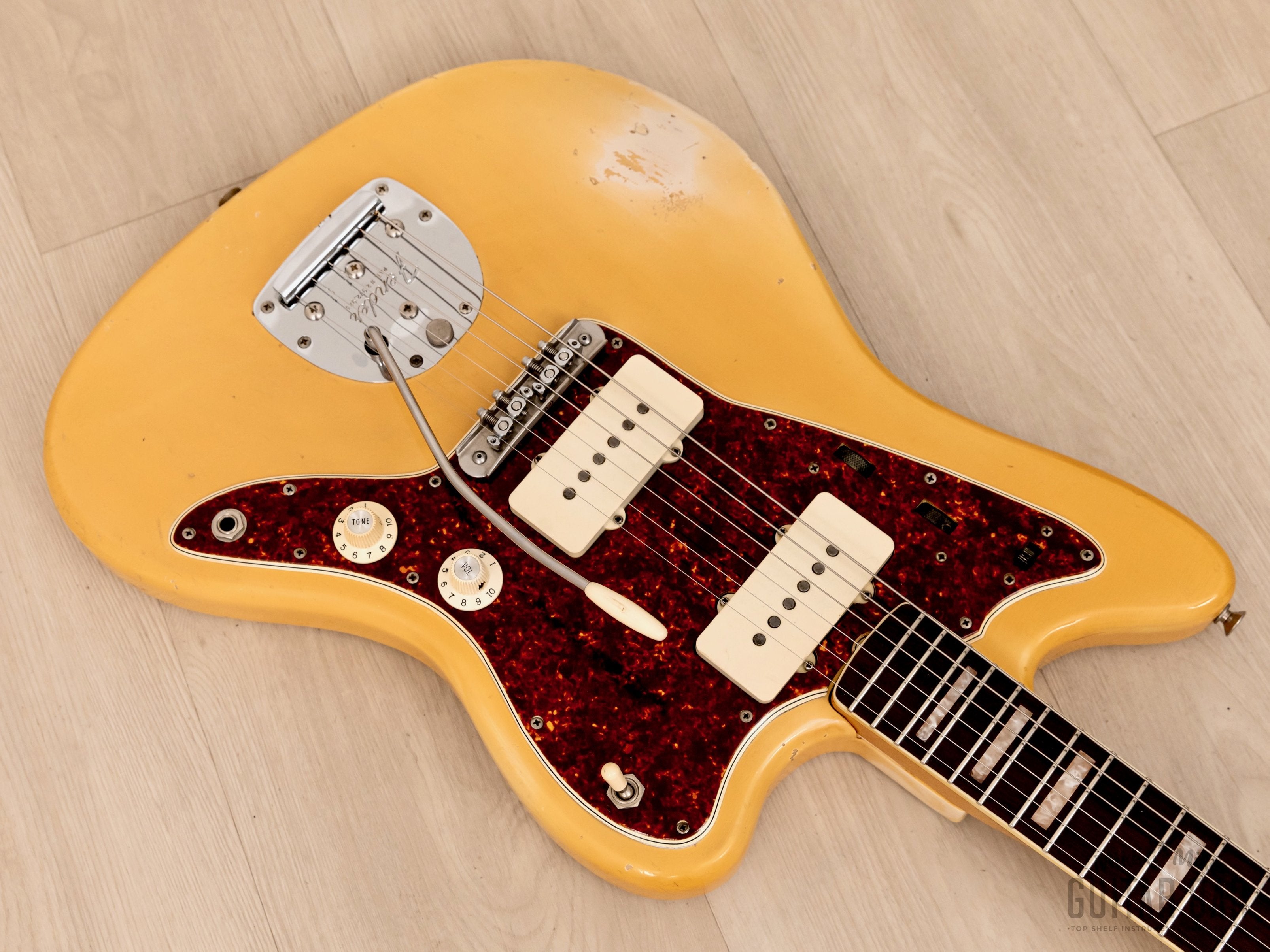 1967 Fender Jazzmaster Vintage Offset Guitar Blonde Ash Body w/ Case
