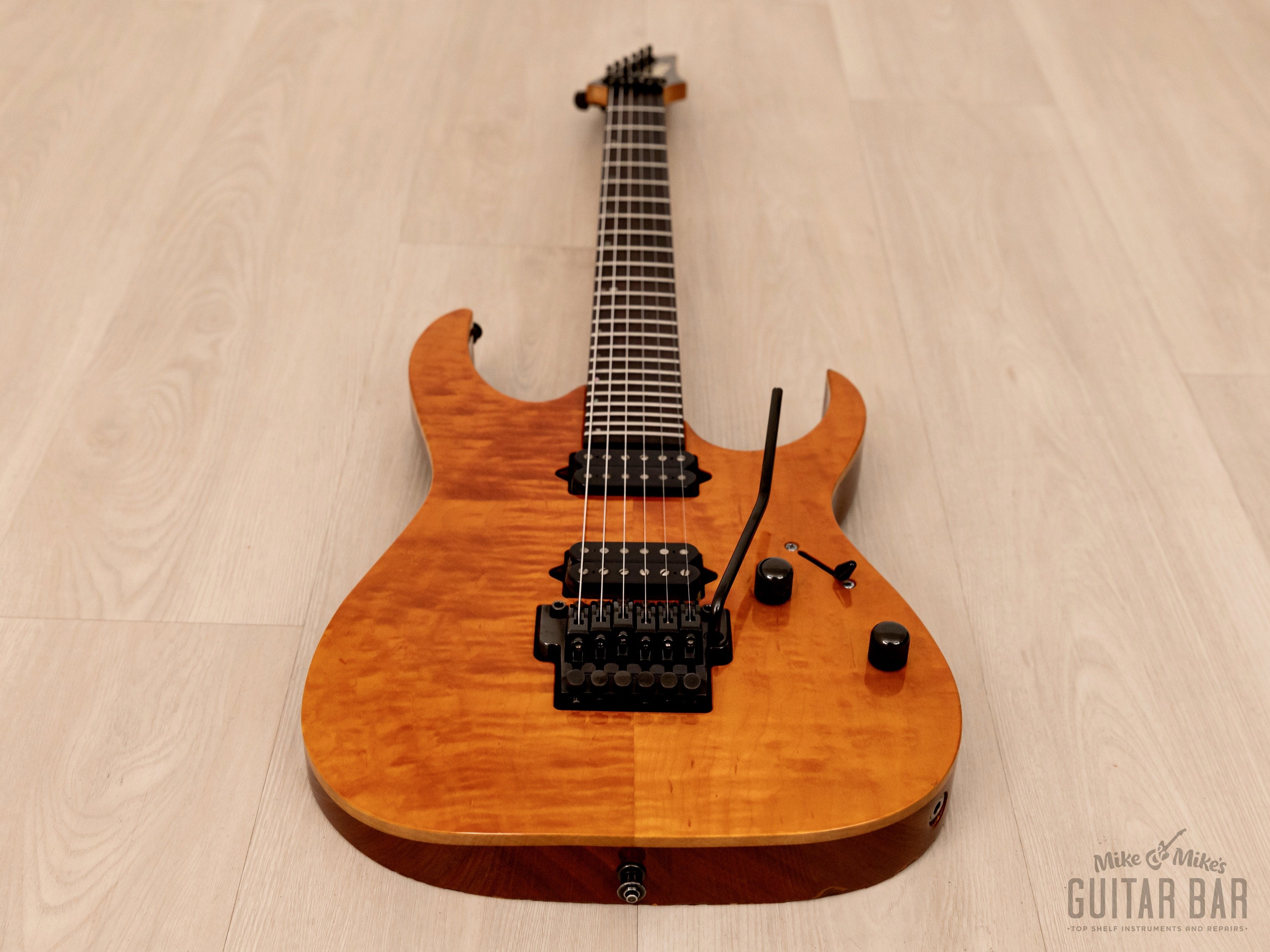 1996 Ibanez J Custom KRG1502 Spot Model, 100% Original w/ Case