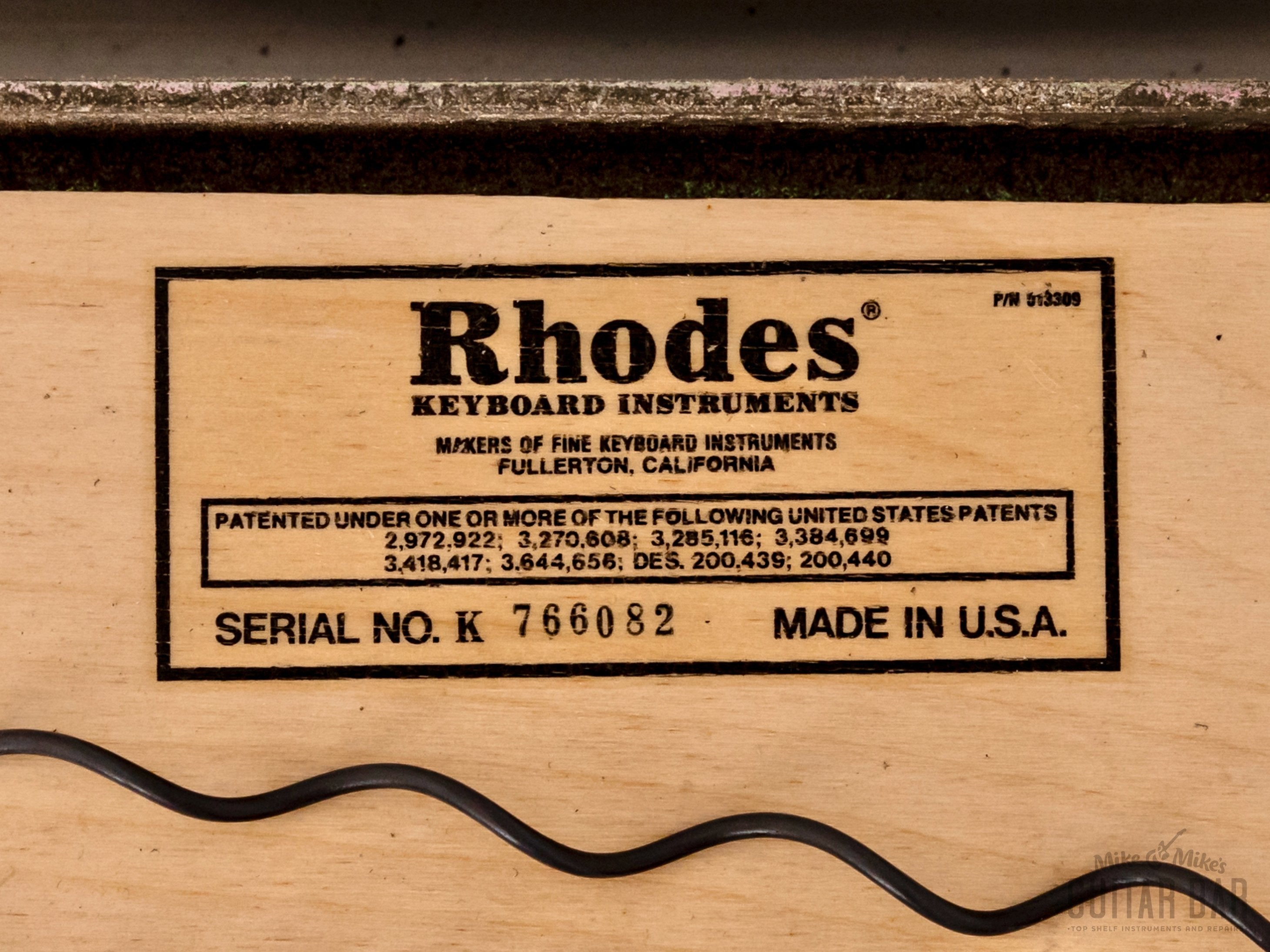1980 Rhodes Mk II Suitcase 73 Vintage Electric Piano, Serviced w/ Mk I Action & Pickups