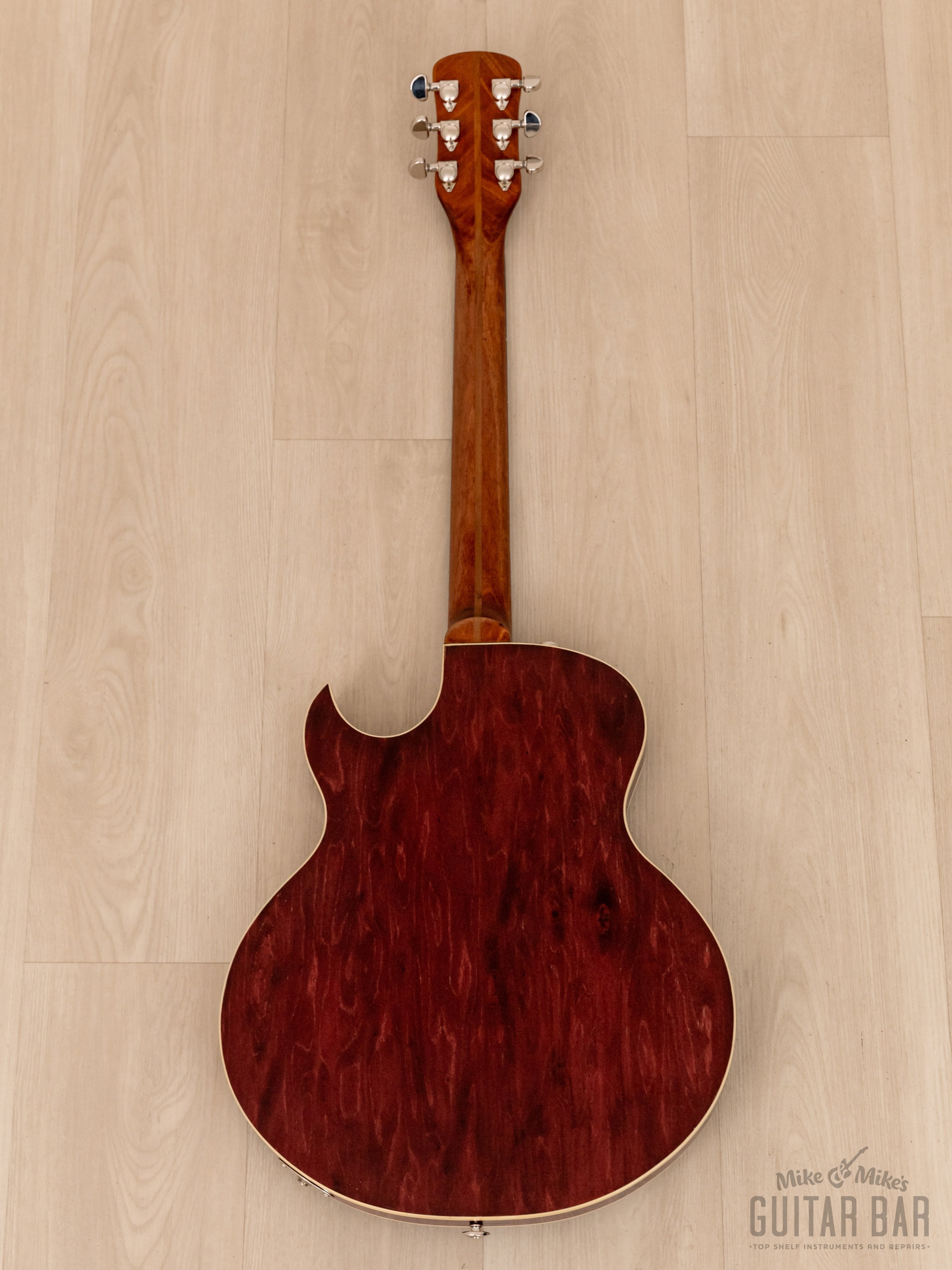 2021 Wood Spirit Guitars by Jon Beason Semi-Hollow w/ DiMarzio PAFs & Mono Case