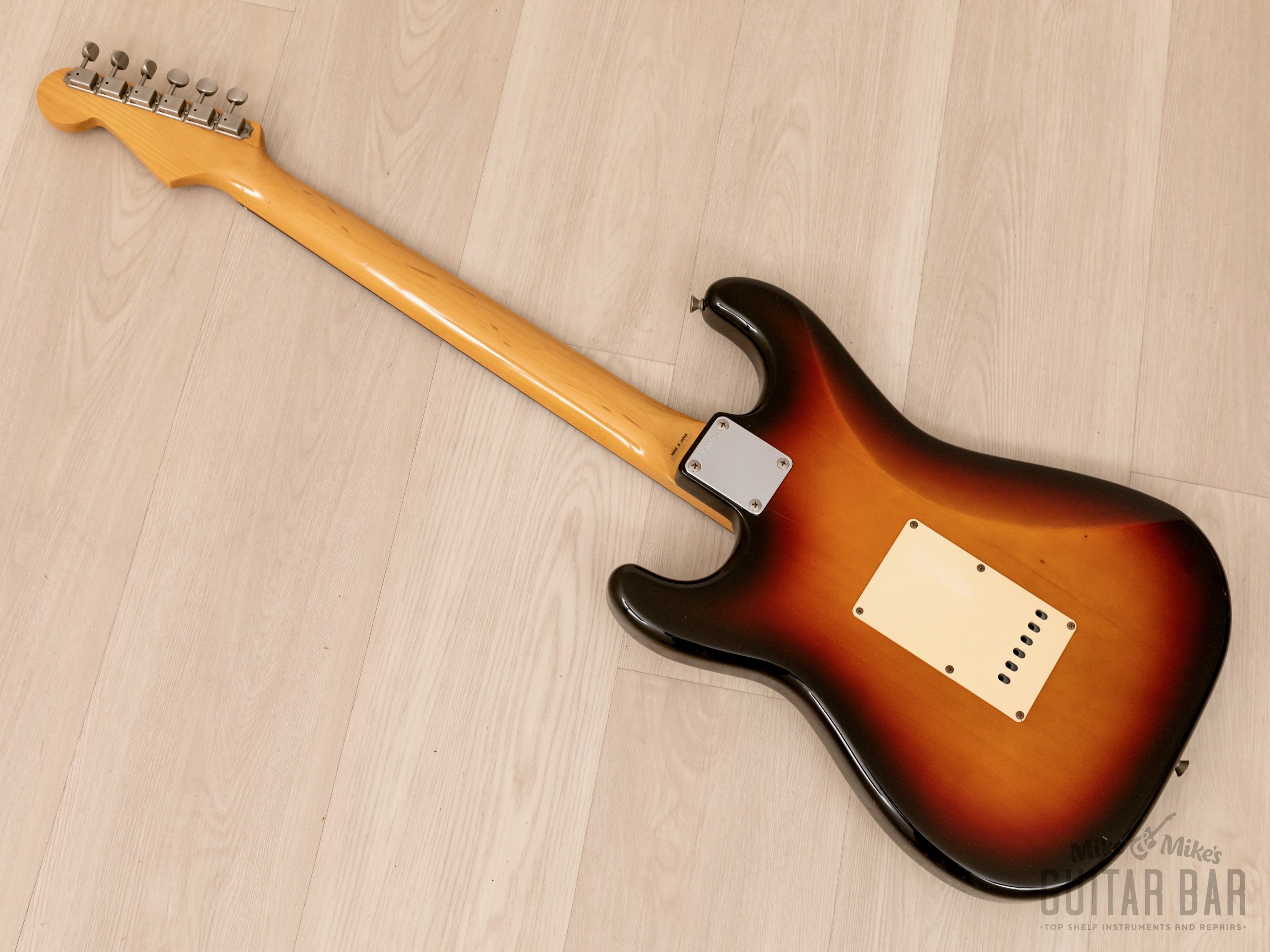 1991 Fender Stratocaster ‘62 Vintage Reissue ST62-500 Sunburst, 100% Original, Japan MIJ Fujigen